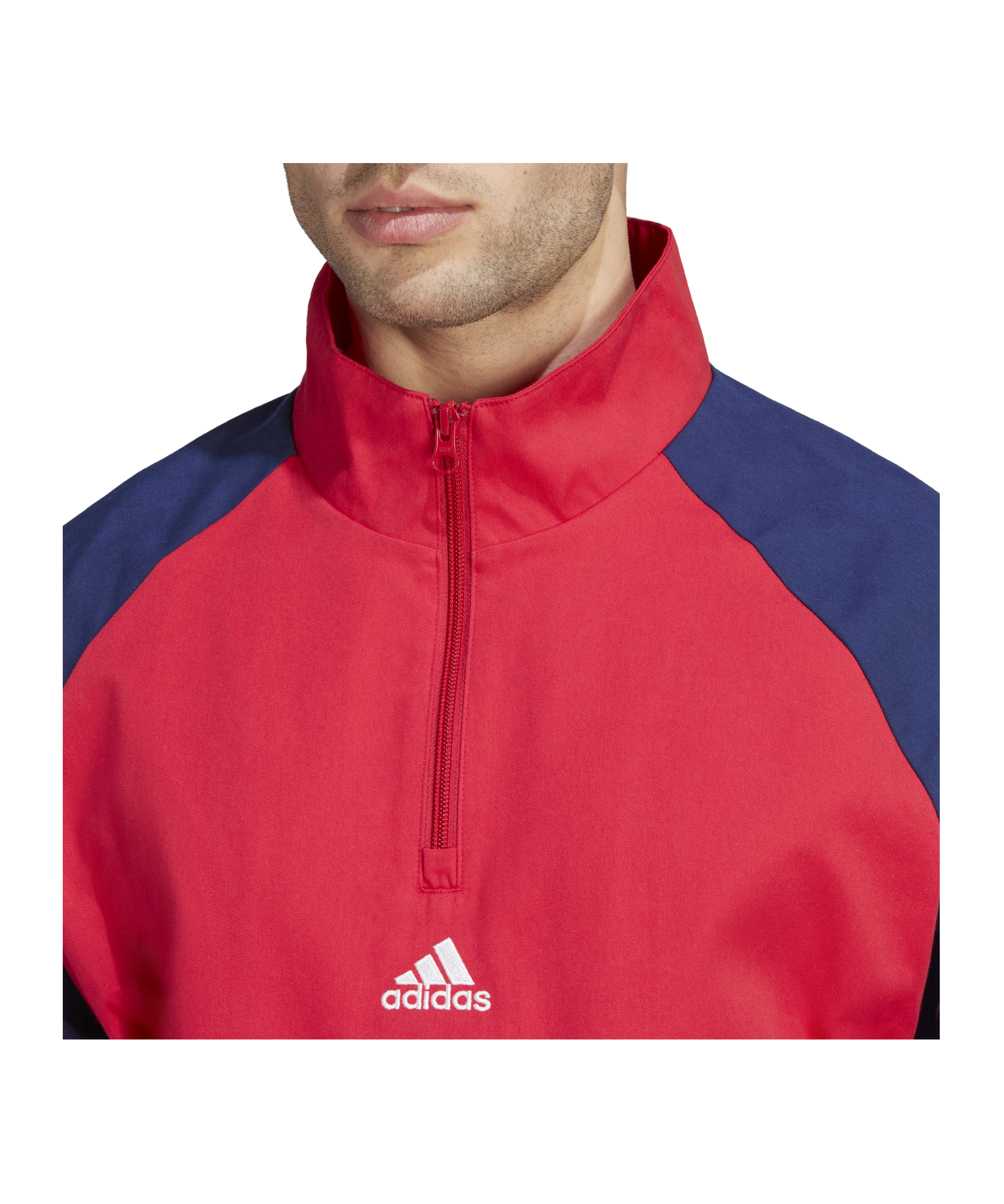 adidas Ajax Amsterdam Icon Tracktop Jacke Rot - rot