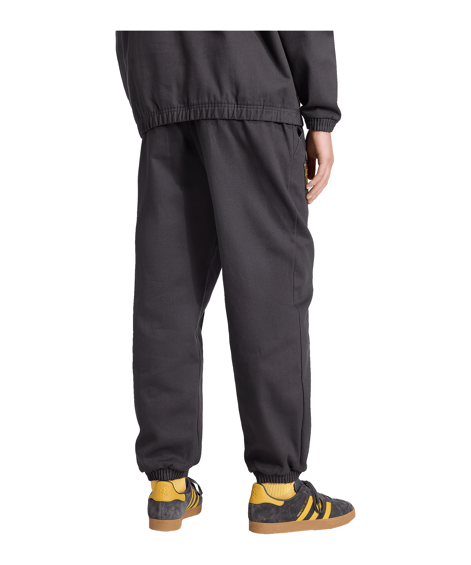 adidas Manchester United Icon Drill Hose Schwarz - schwarz