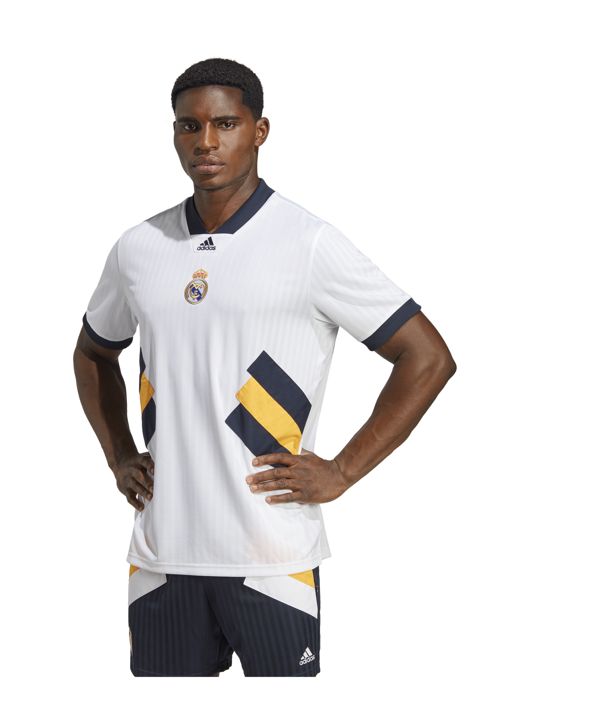 adidas Real Madrid Icon Trikot Weiss - weiss