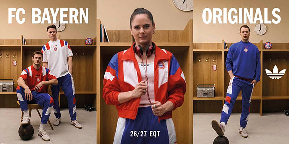 adidas FC Bayern München EQT Collection Campaign Banner