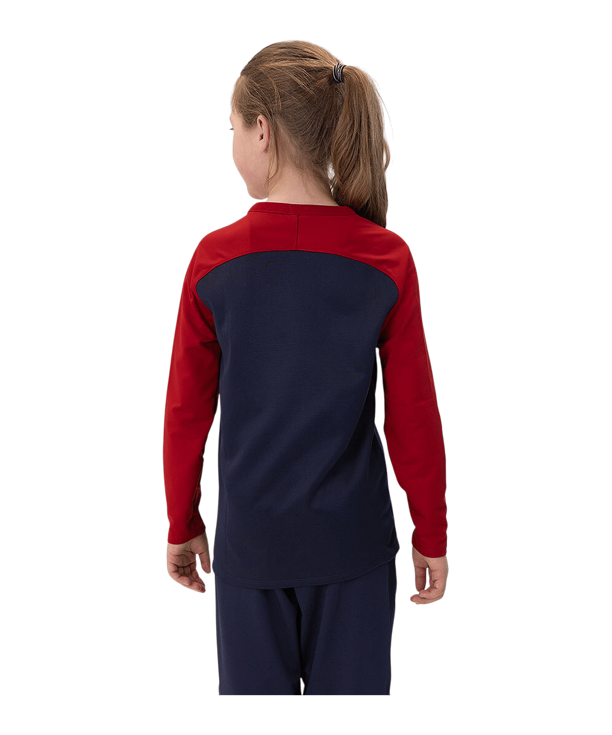 JAKO Iconic Sweatshirt Kids Blau Rot F901 - blau