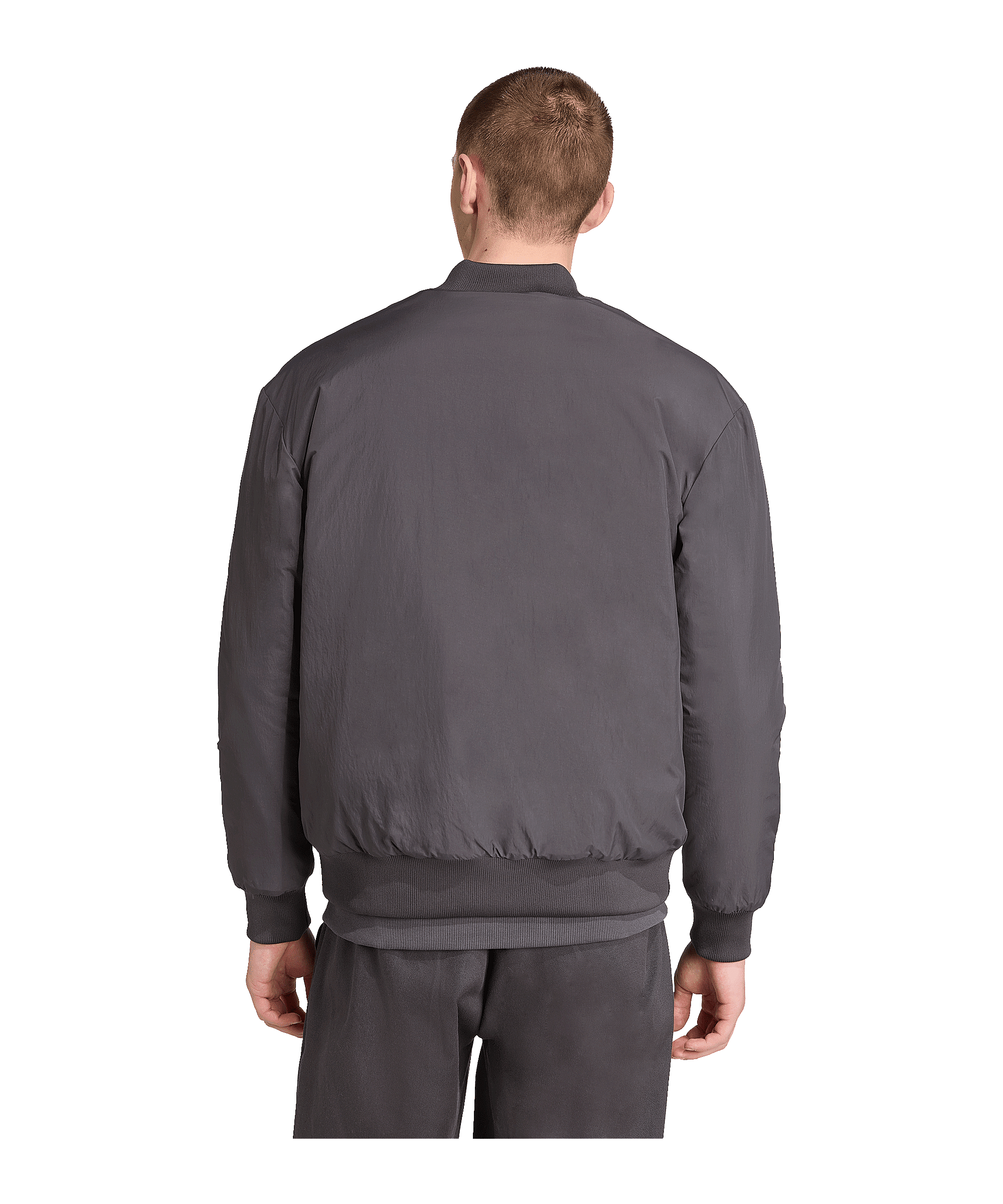 adidas Manchester United Icon Jacke Schwarz - schwarz