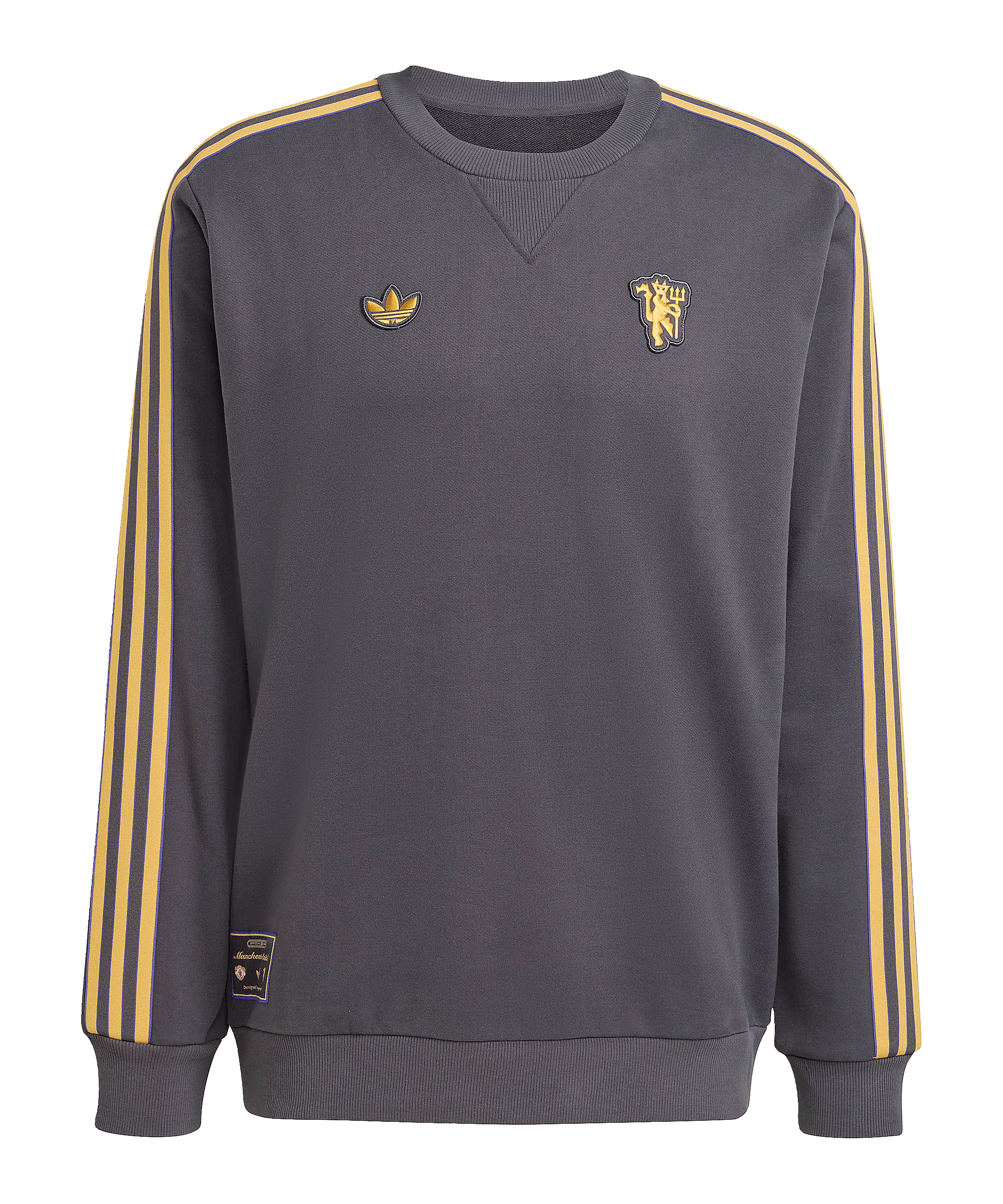 adidas Manchester United Icon Sweatshirt Schwarz - schwarz