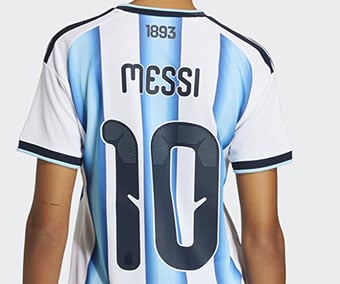 Messi 10 Name and Numbering on the back women's jersey