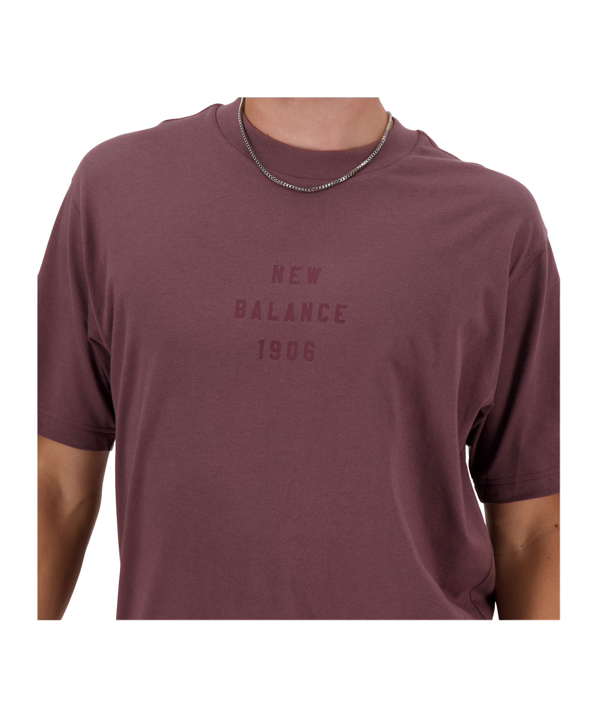 New Balance Iconic Collegiate Graphic T-Shirt FLIE - rot