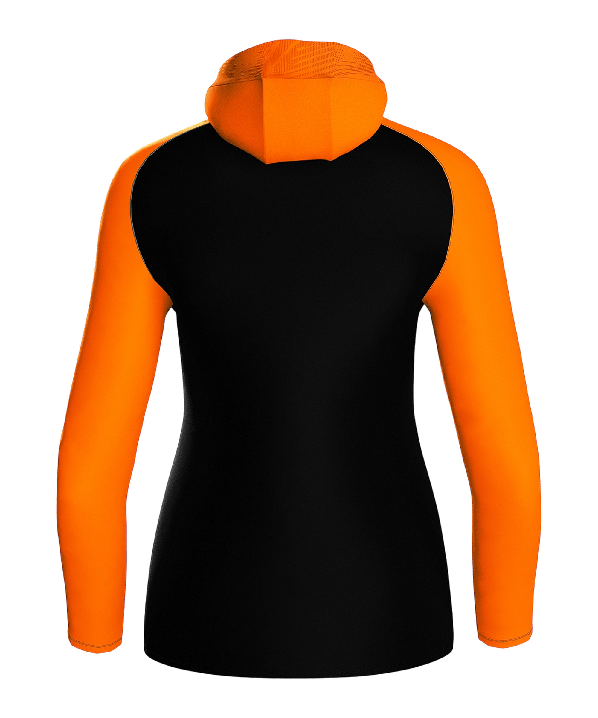 JAKO Icon Kapuzenjacke Damen Schwarz Orange F807 - orange