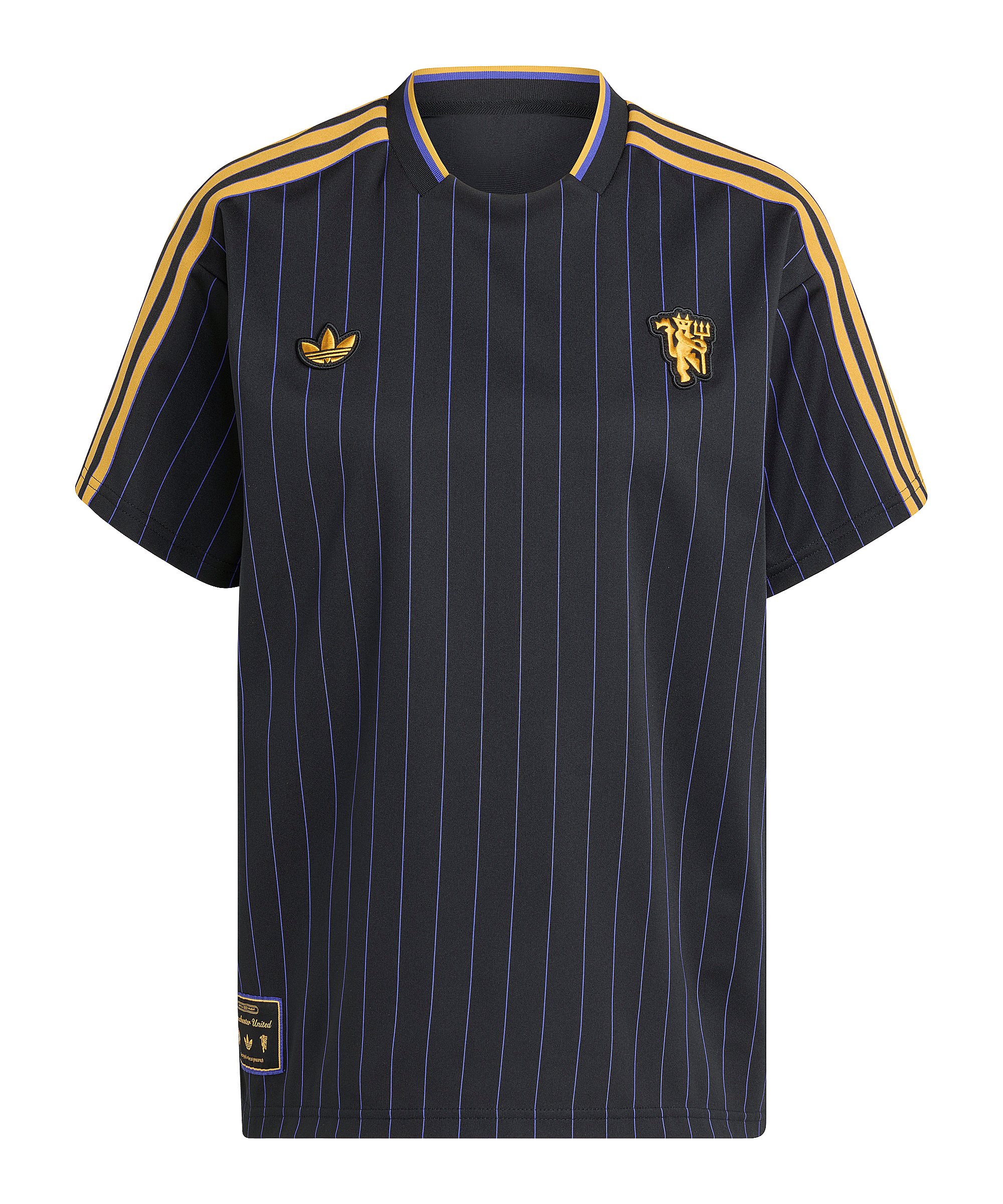 adidas Manchester United Icon Trikot Schwarz - schwarz