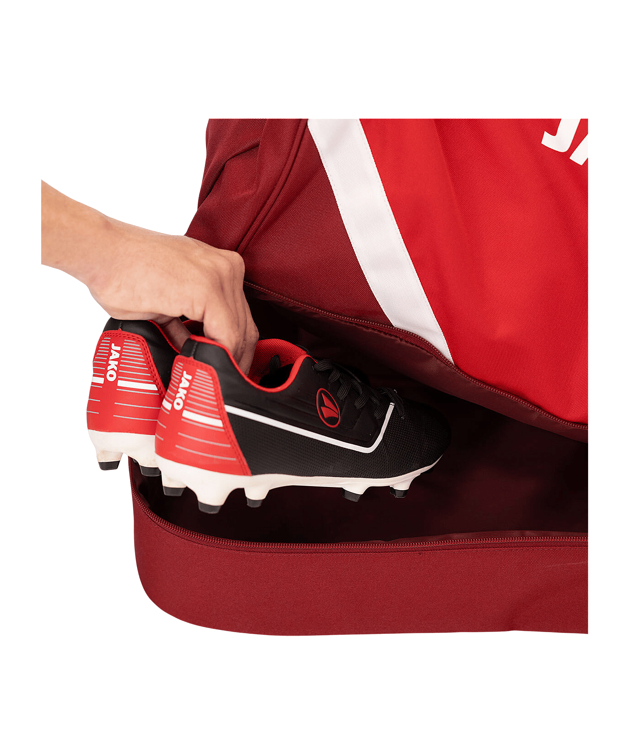 JAKO Iconic Gr. M Tasche Rot F103 - rot