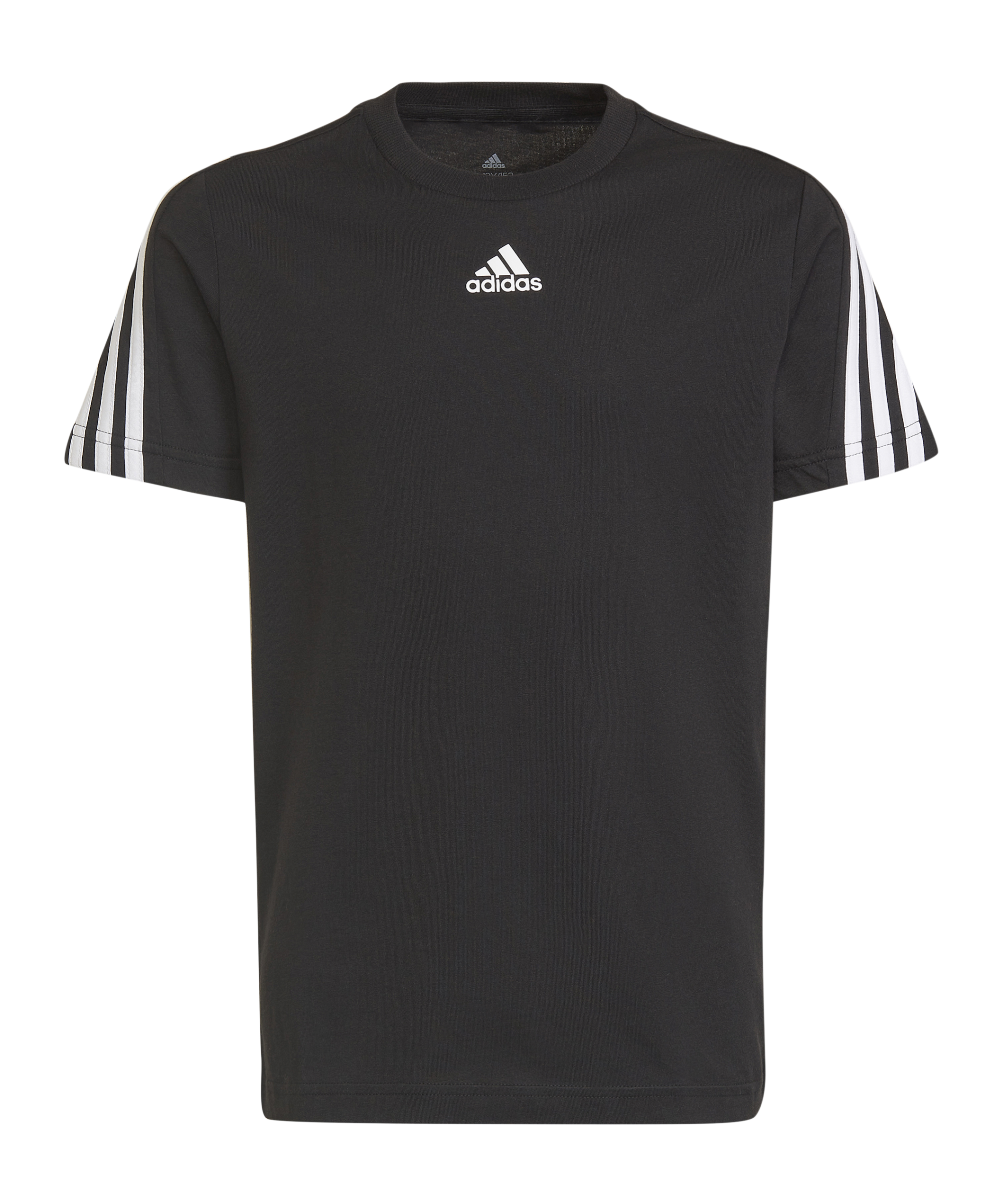 adidas Future Icon T-Shirt Kids Schwarz Weiss - schwarz