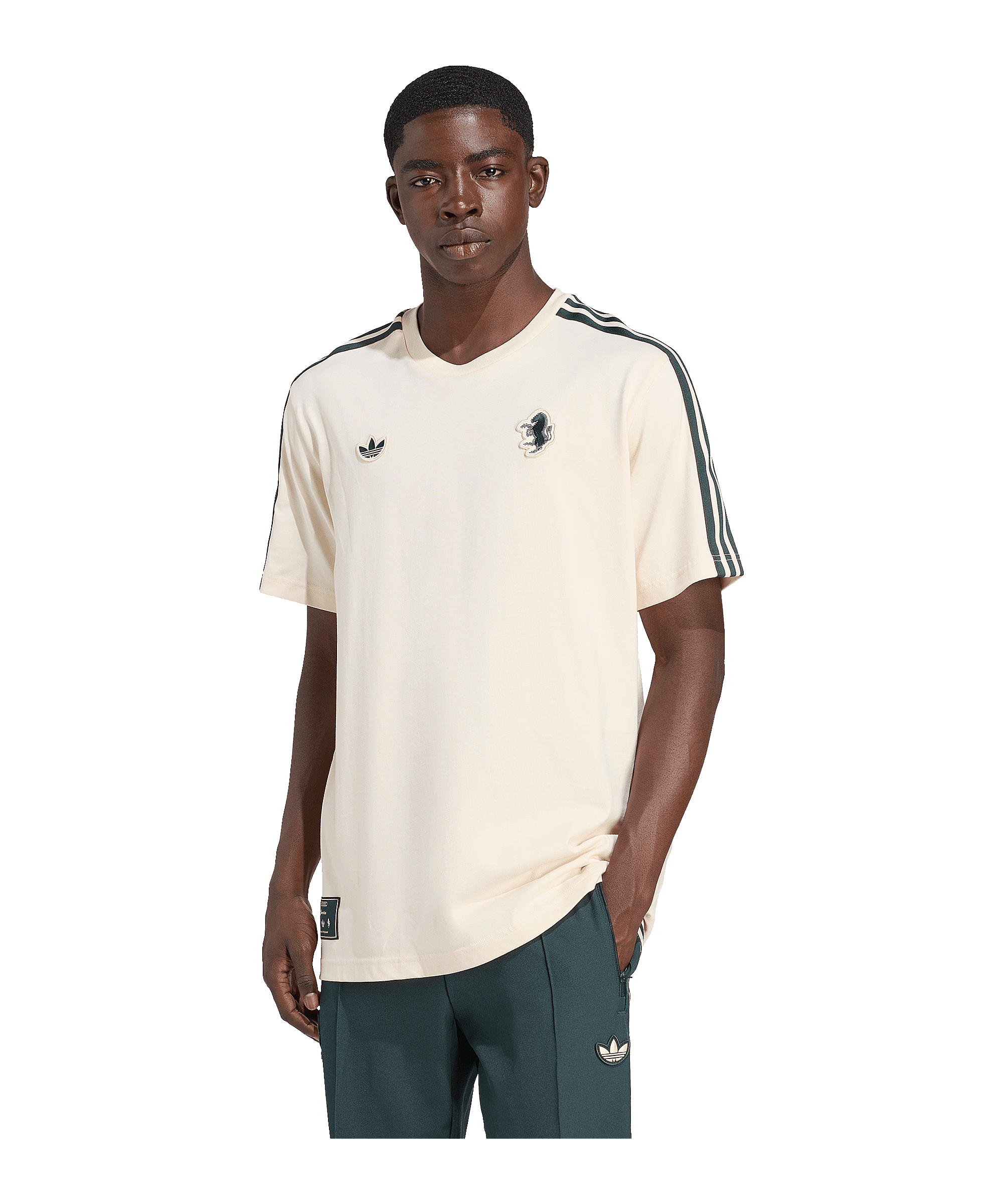 adidas Juventus Turin Icon T-Shirt Beige - beige