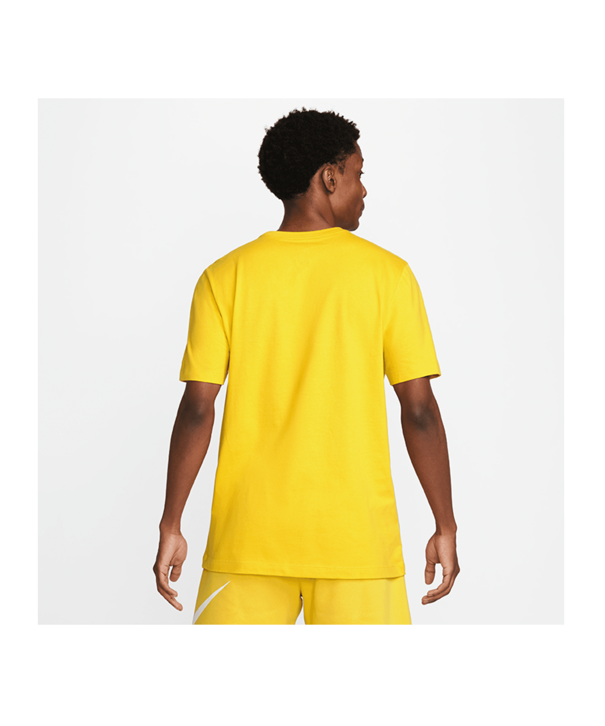 Nike Icon Futura T-Shirt Tall Gelb Weiss F709 - gelb