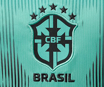 CBF federation banner as woven patch sewn on