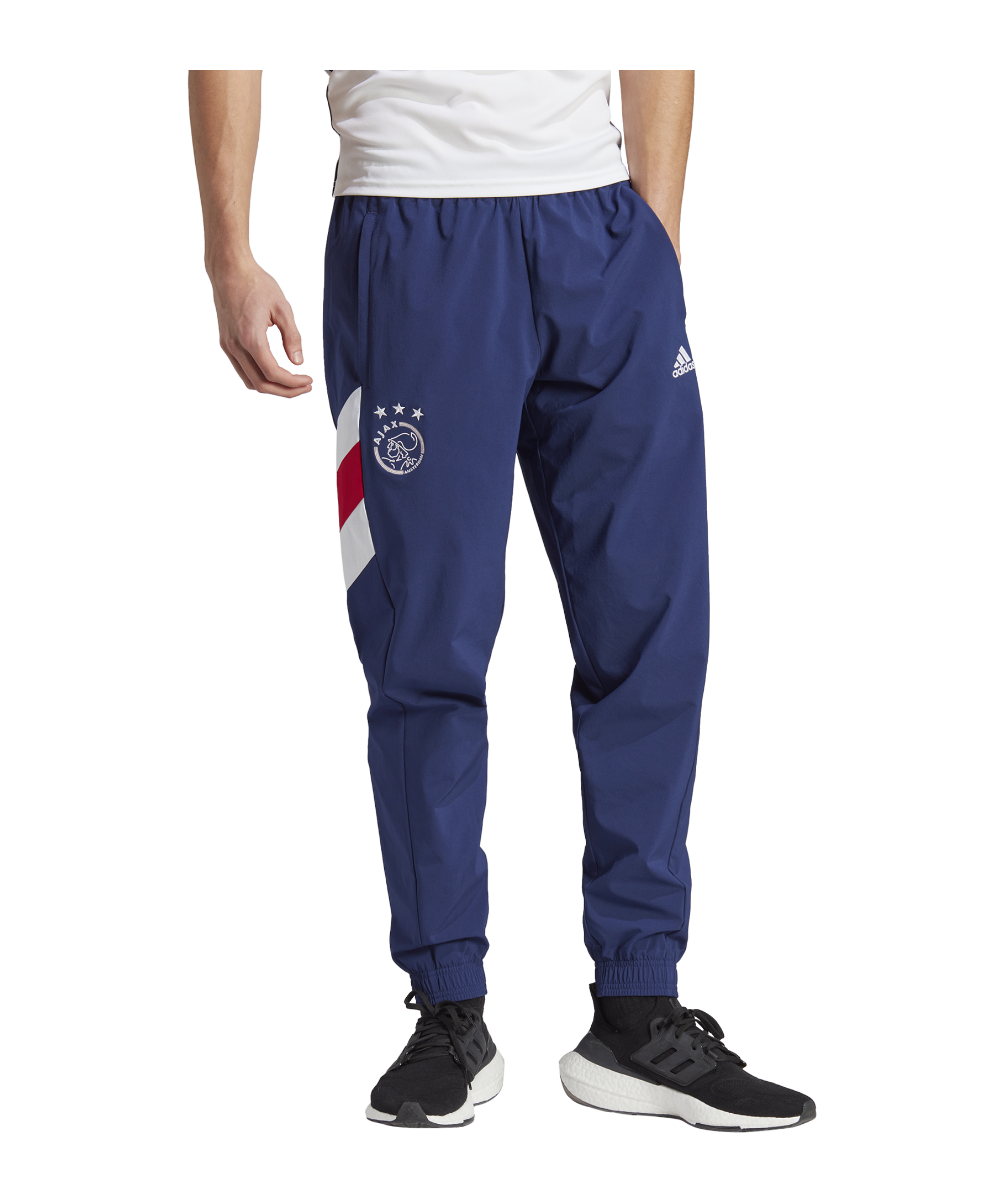 adidas Ajax Amsterdam Icon Trainingshose Blau - blau