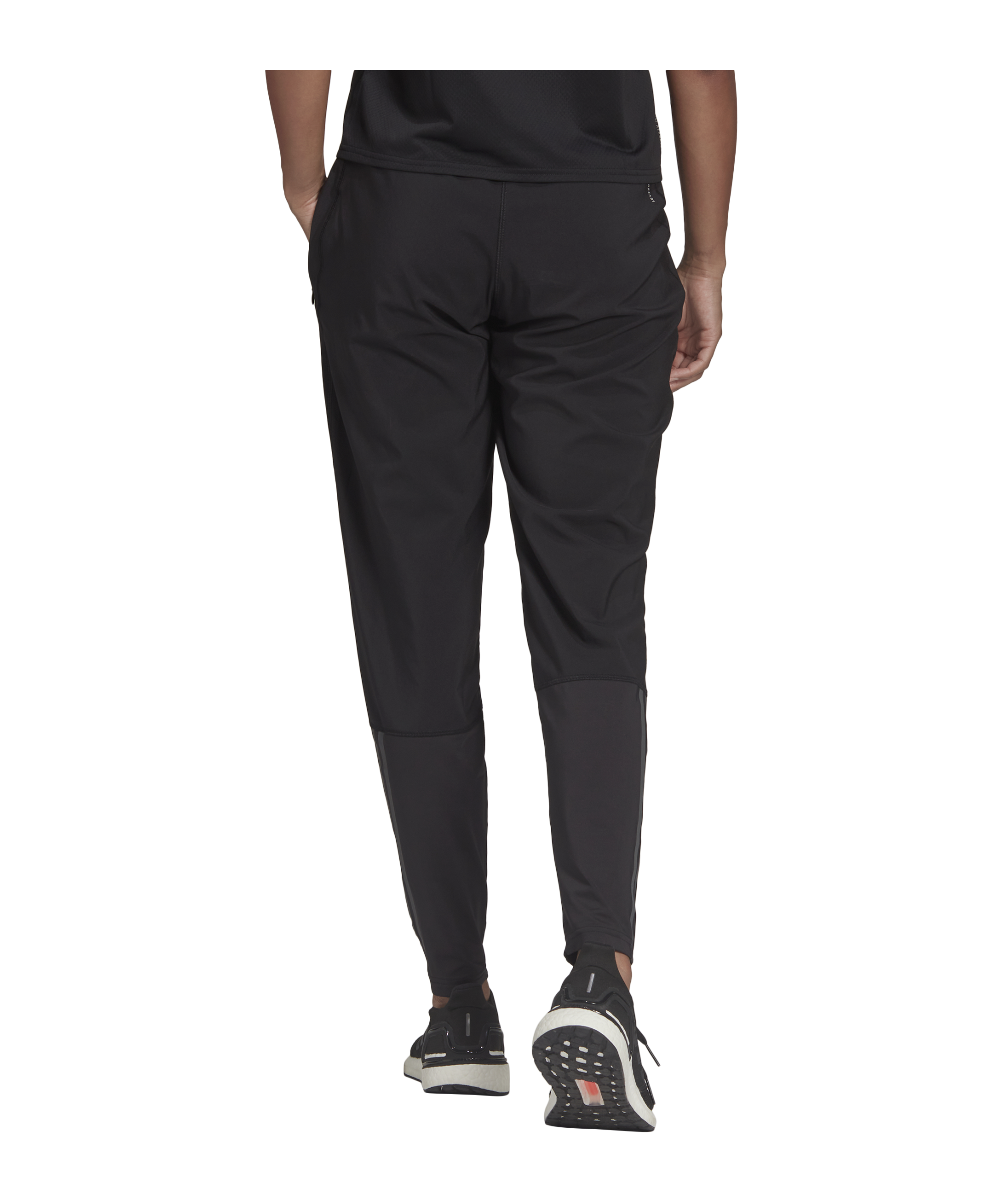 adidas Run Icons 3-Stripes Wind Running Pants Black - schwarz