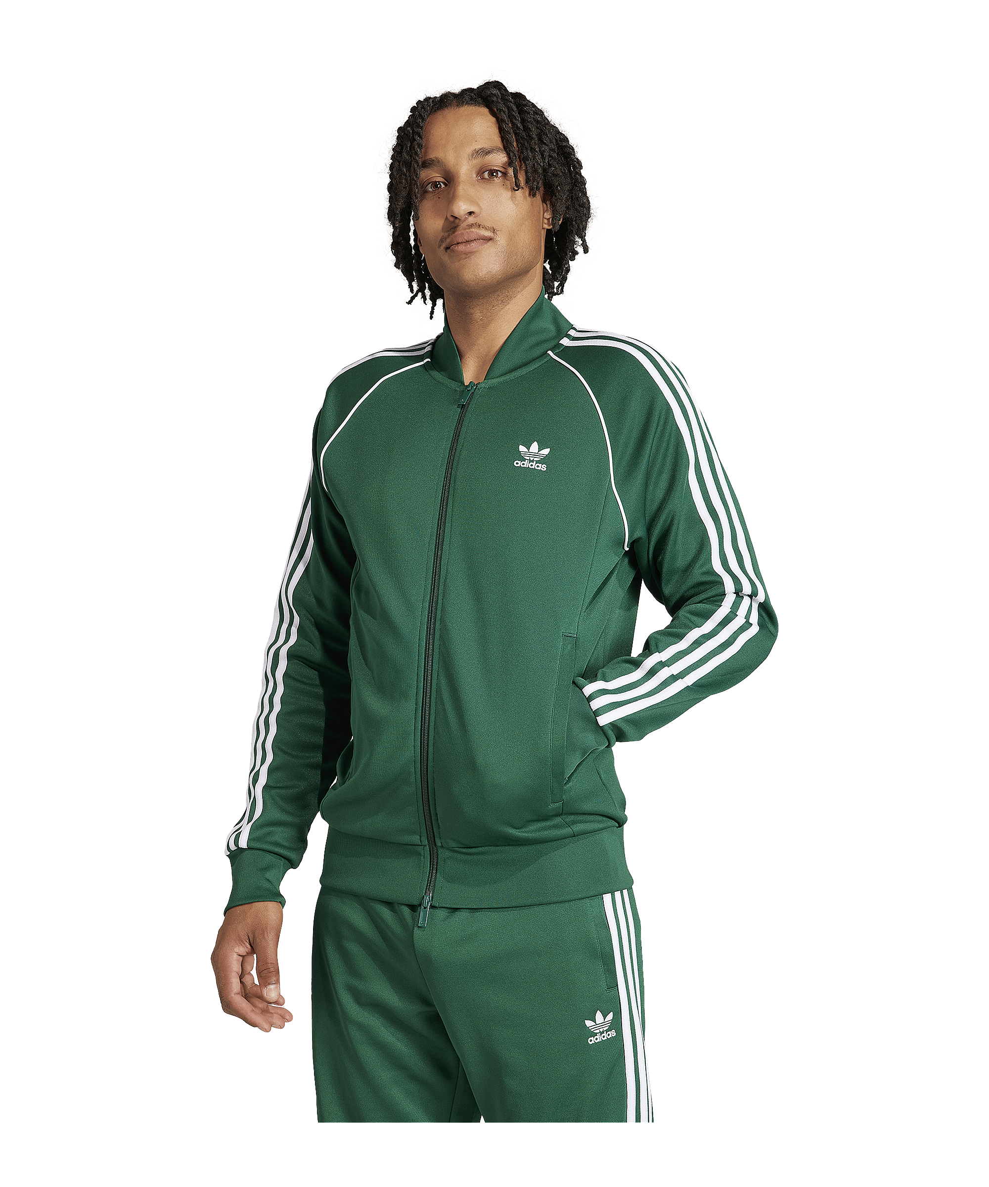 adidas Originals Adicolor SST Tracktop Grün - gruen