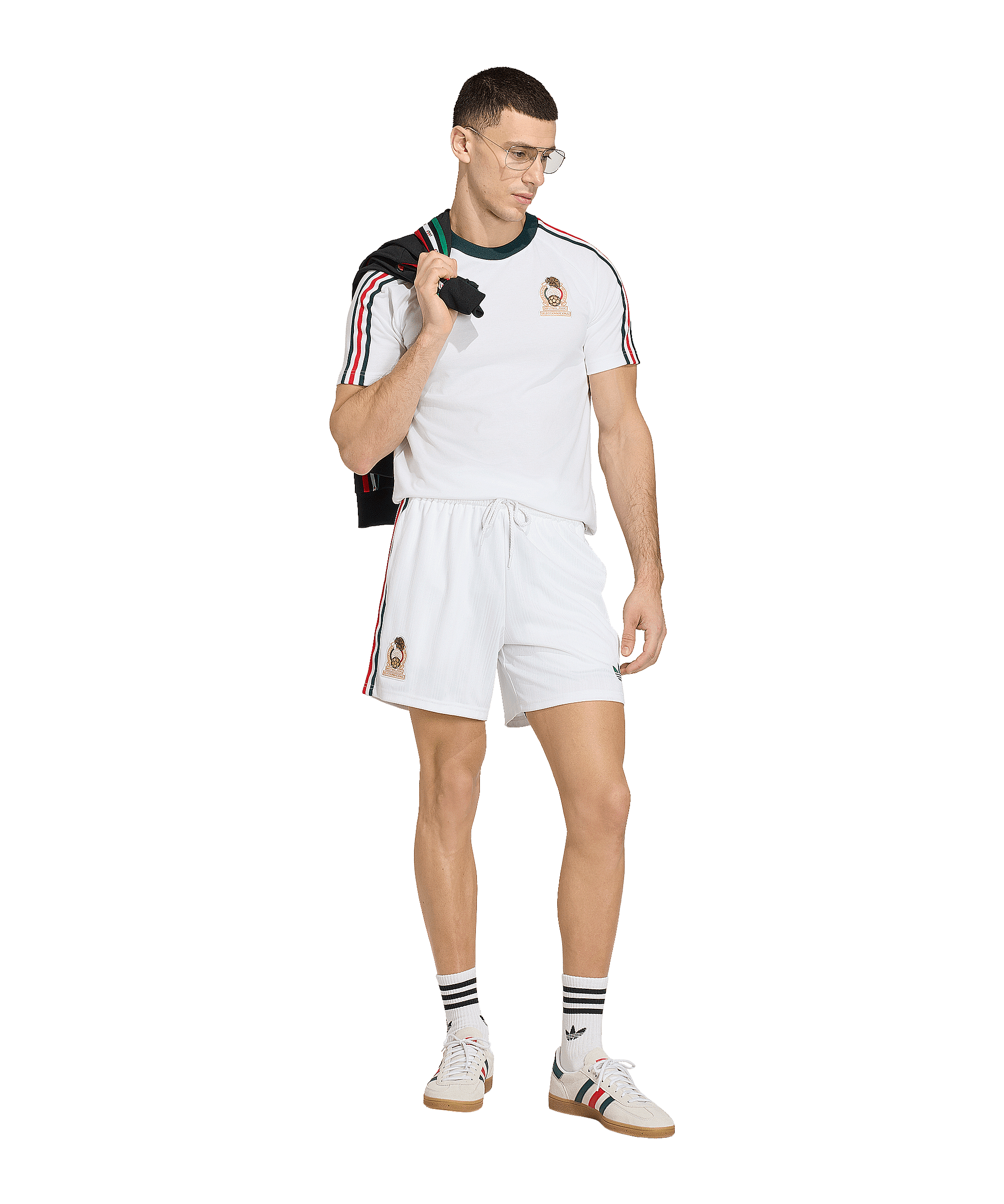 adidas FMF Mexiko Originals T-Shirt Weiß - weiss