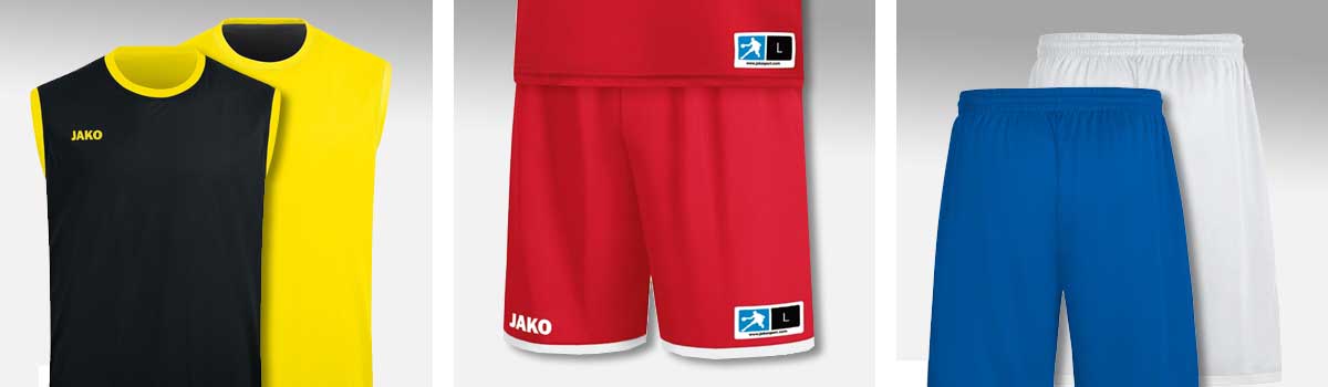 Detailansichten mit den Design-Besonderheiten der JAKO Change 2.0-Kollektion
