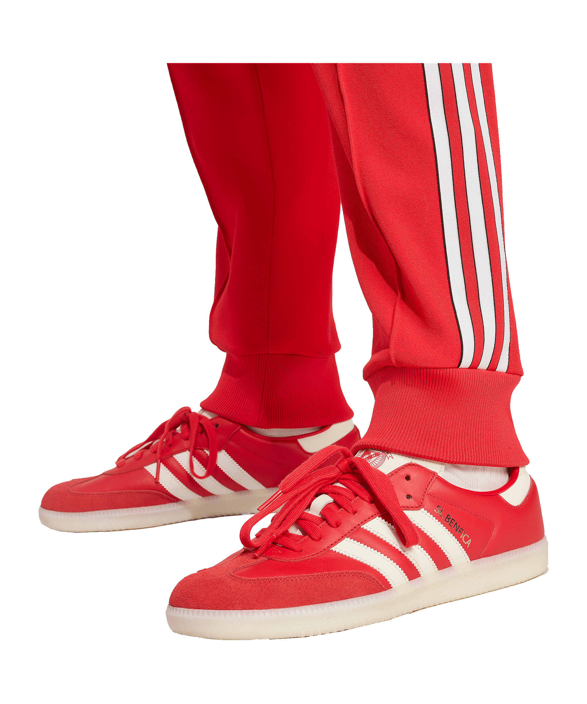 adidas Benfica Lissabon Terrace Icons Track Hose Rot - rot