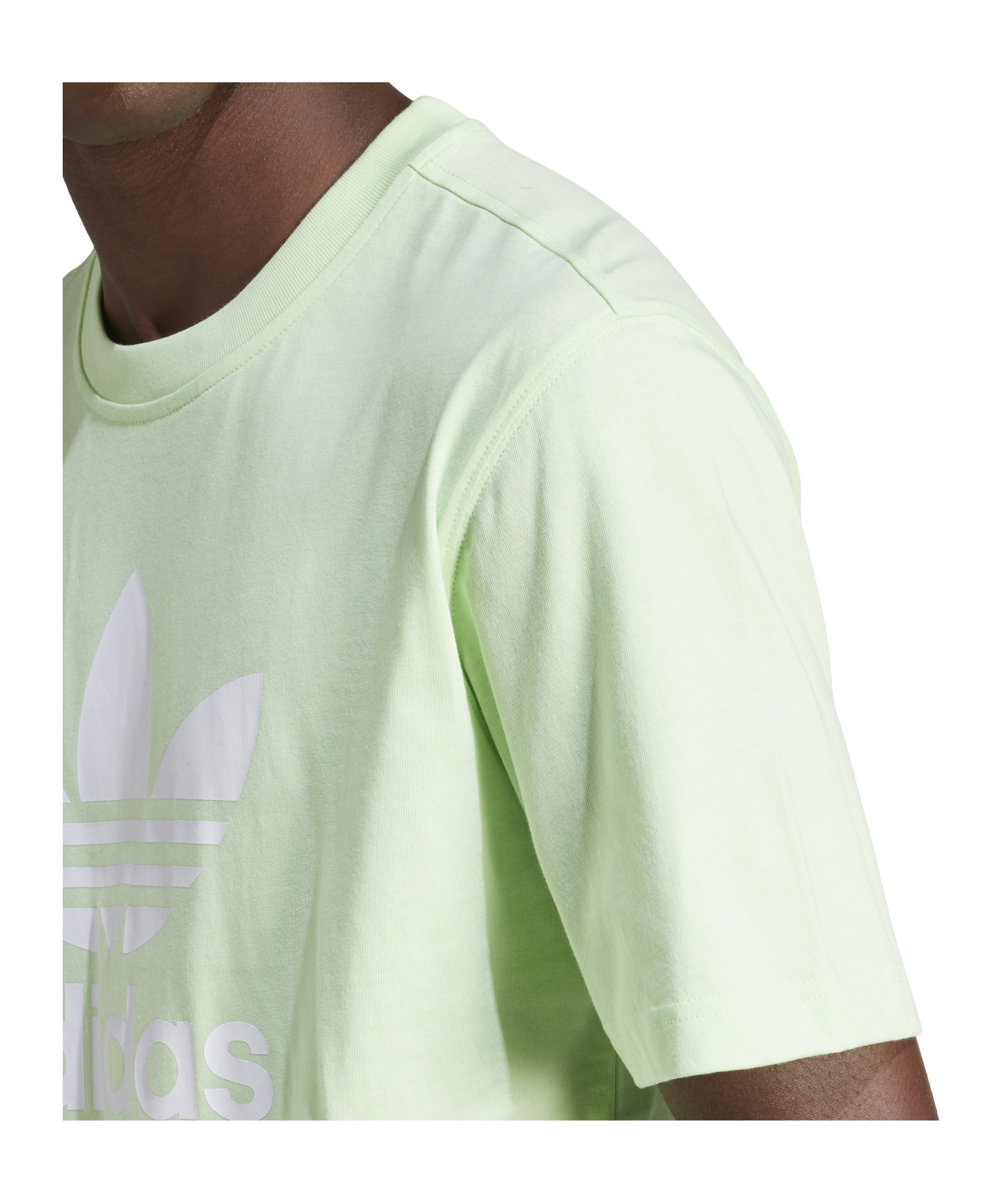 adidas Originals Adicolor Trefoil T-Shirt Grün - gruen