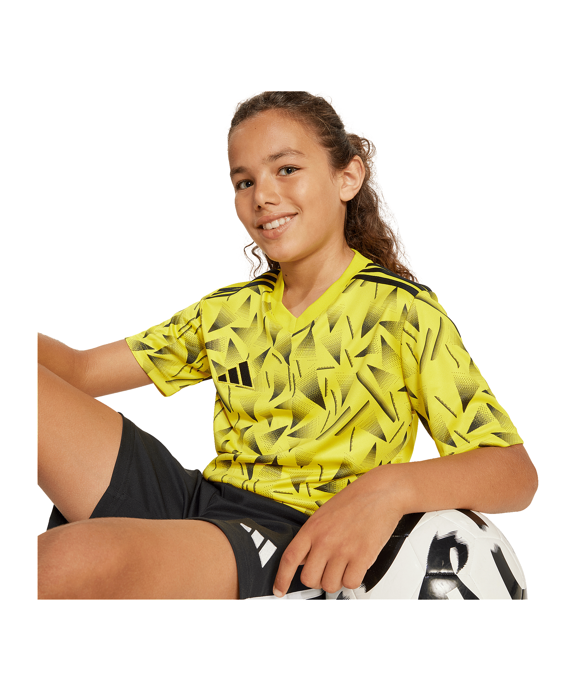 adidas Team Icon 25 Trikot Kids Gelb - gelb