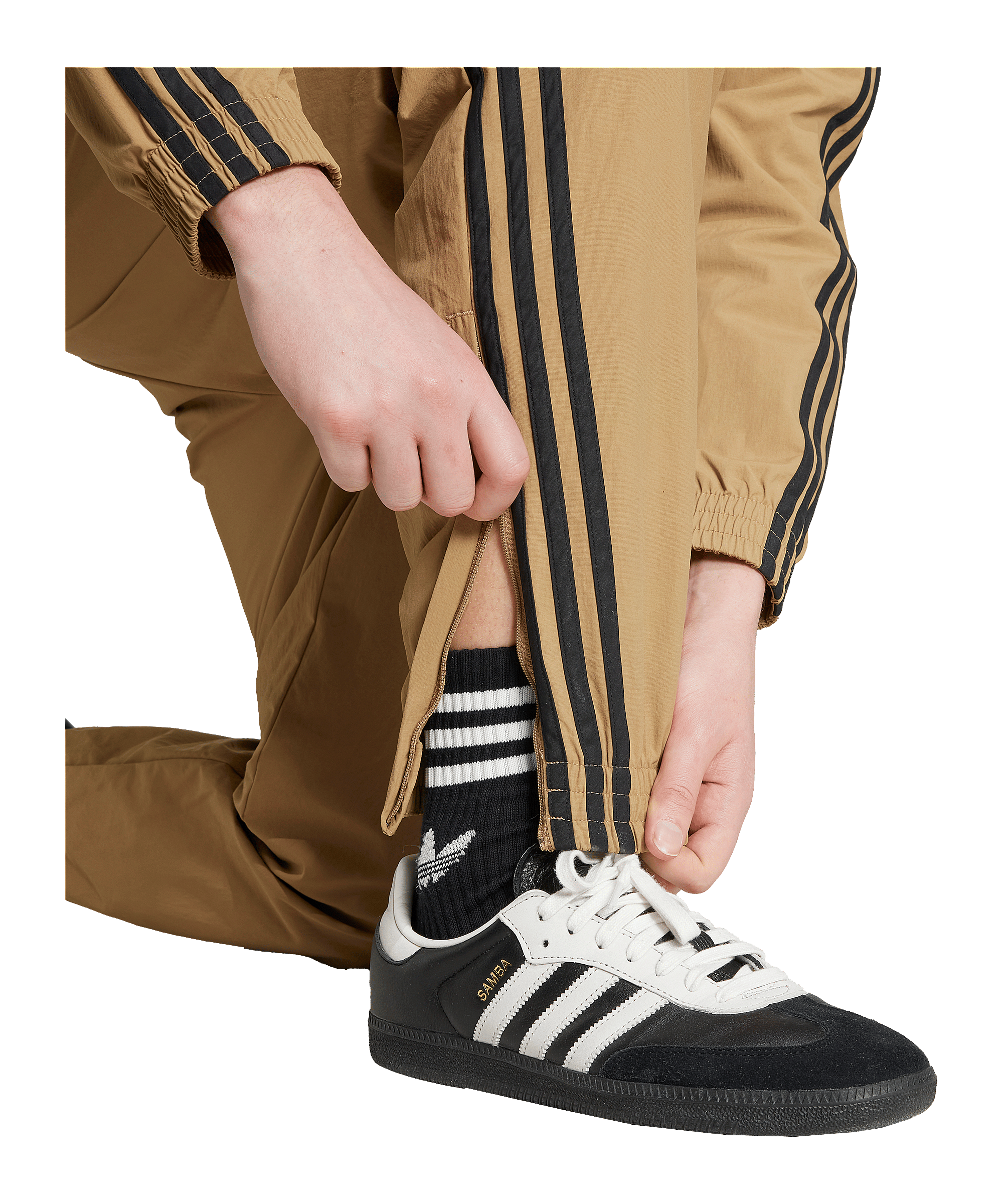 adidas Originals Adicolor Firebird Hose Braun - braun