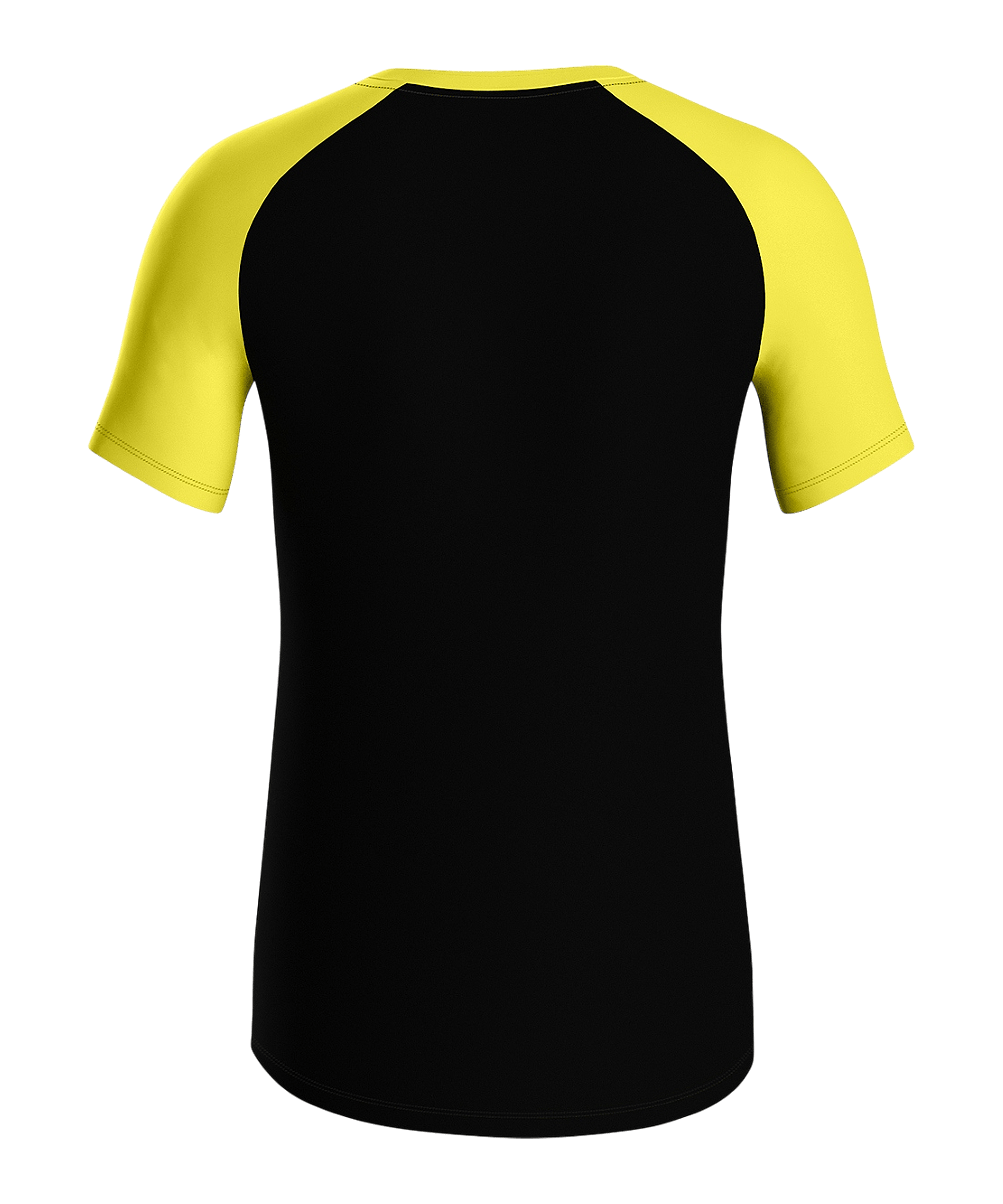 JAKO Iconic T-Shirt Schwarz Gelb F808 - schwarz