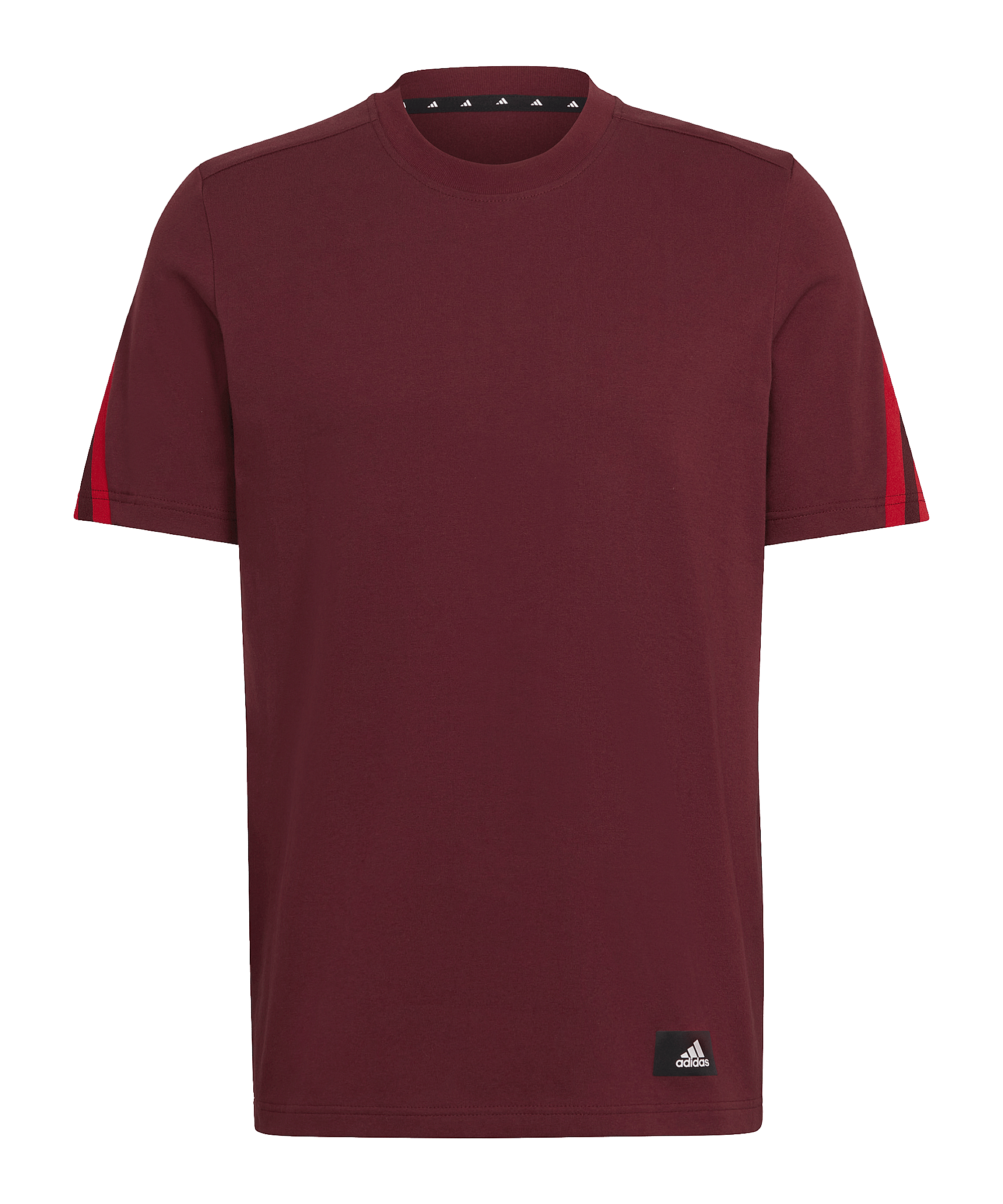 adidas 3 Stripes Future Icons T-Shirt Rot - rot