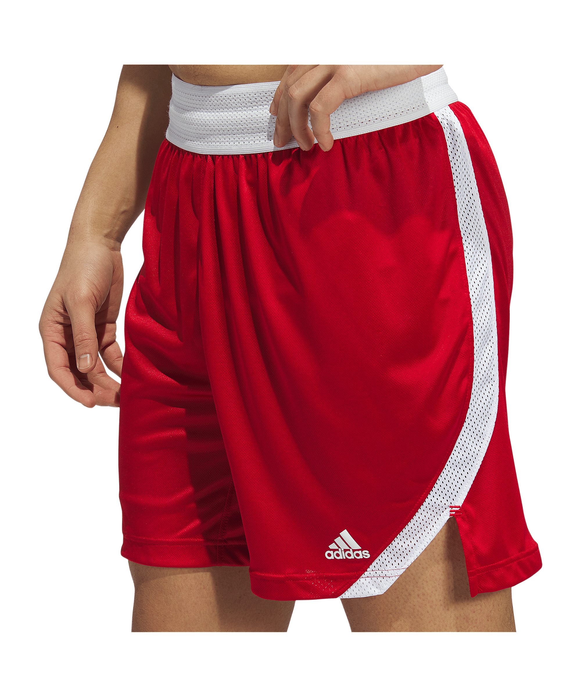 adidas Iconic Squad Short Rot - rot