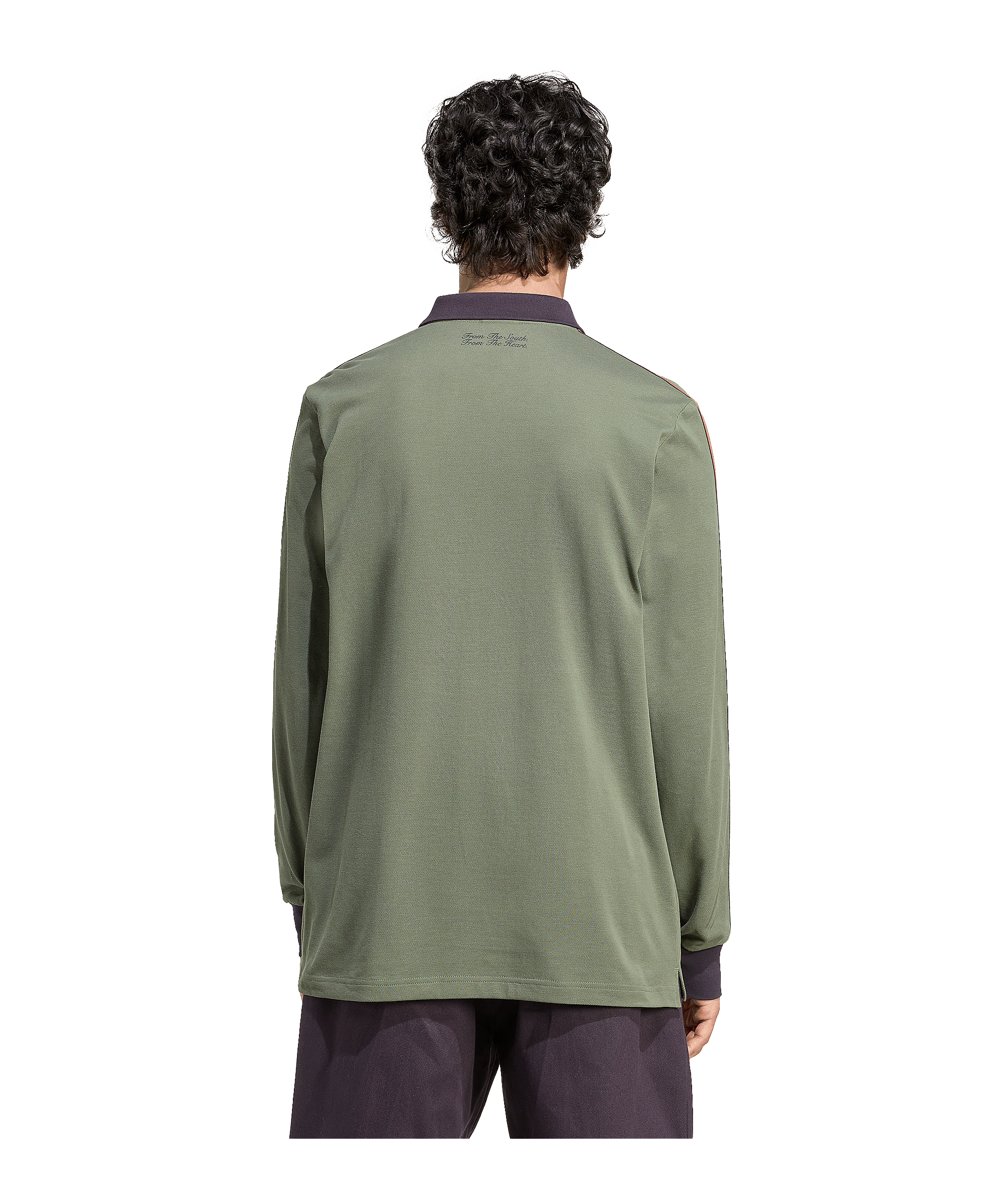 adidas FC Bayern München Icon Long Sleeve Polo Grün - gruen