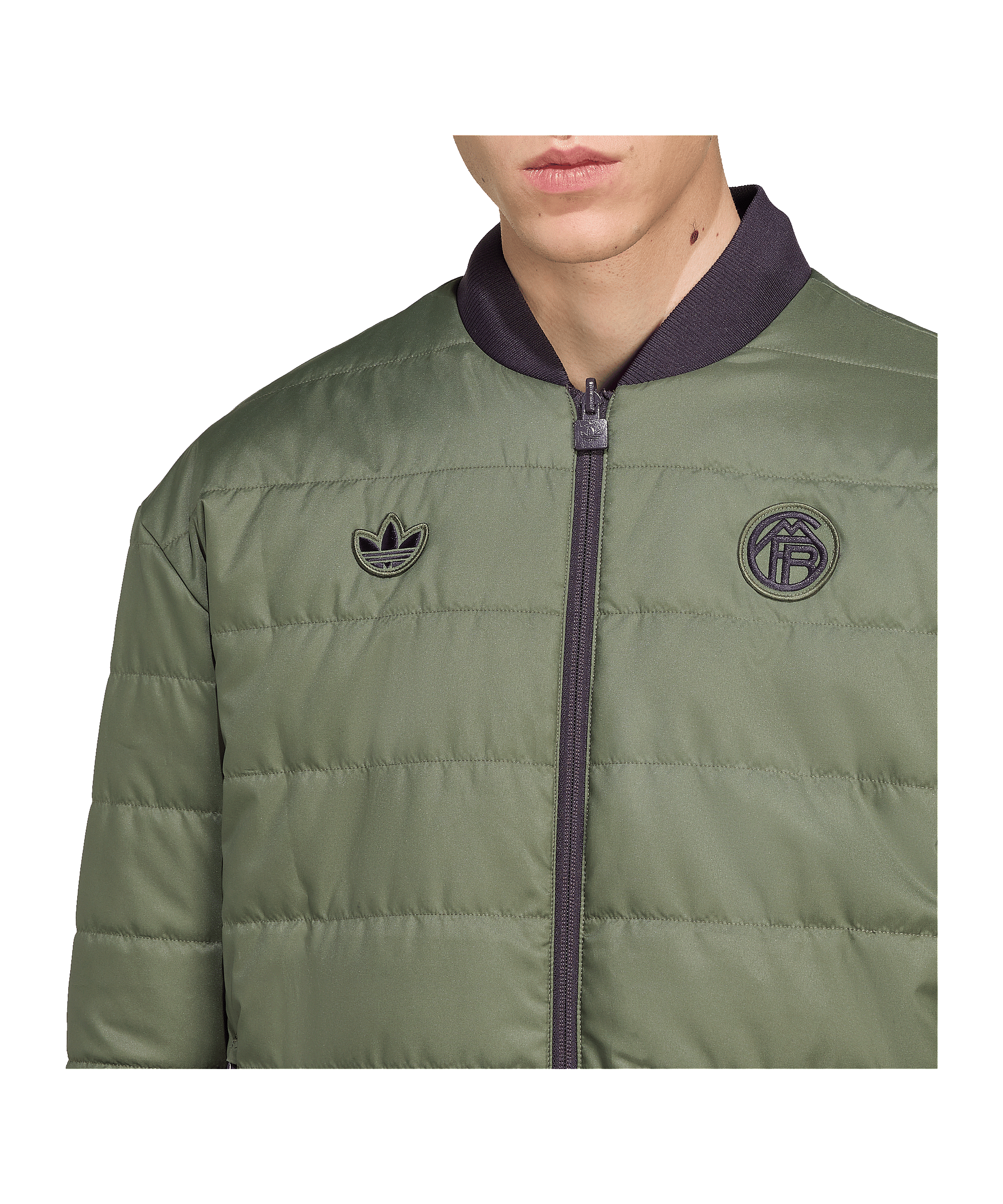 adidas FC Bayern München Icon Jacke Lila - lila