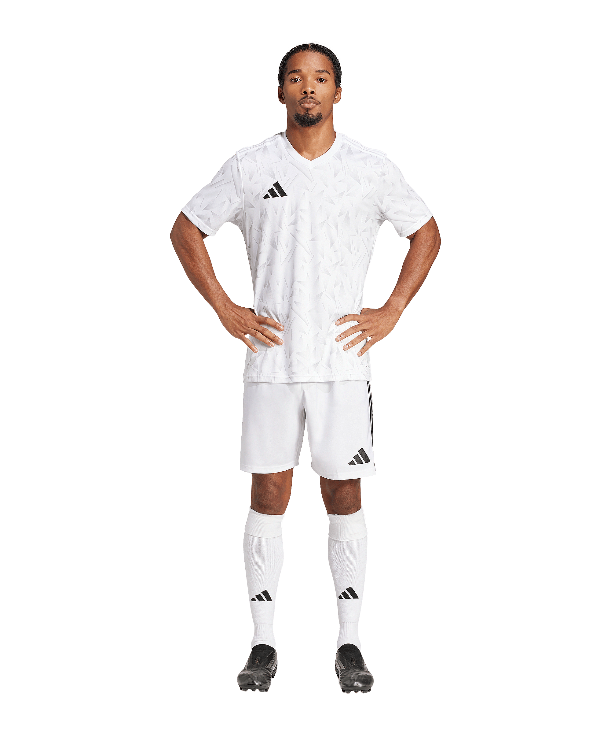 adidas Team Icon 25 Trikot Weiß - weiss