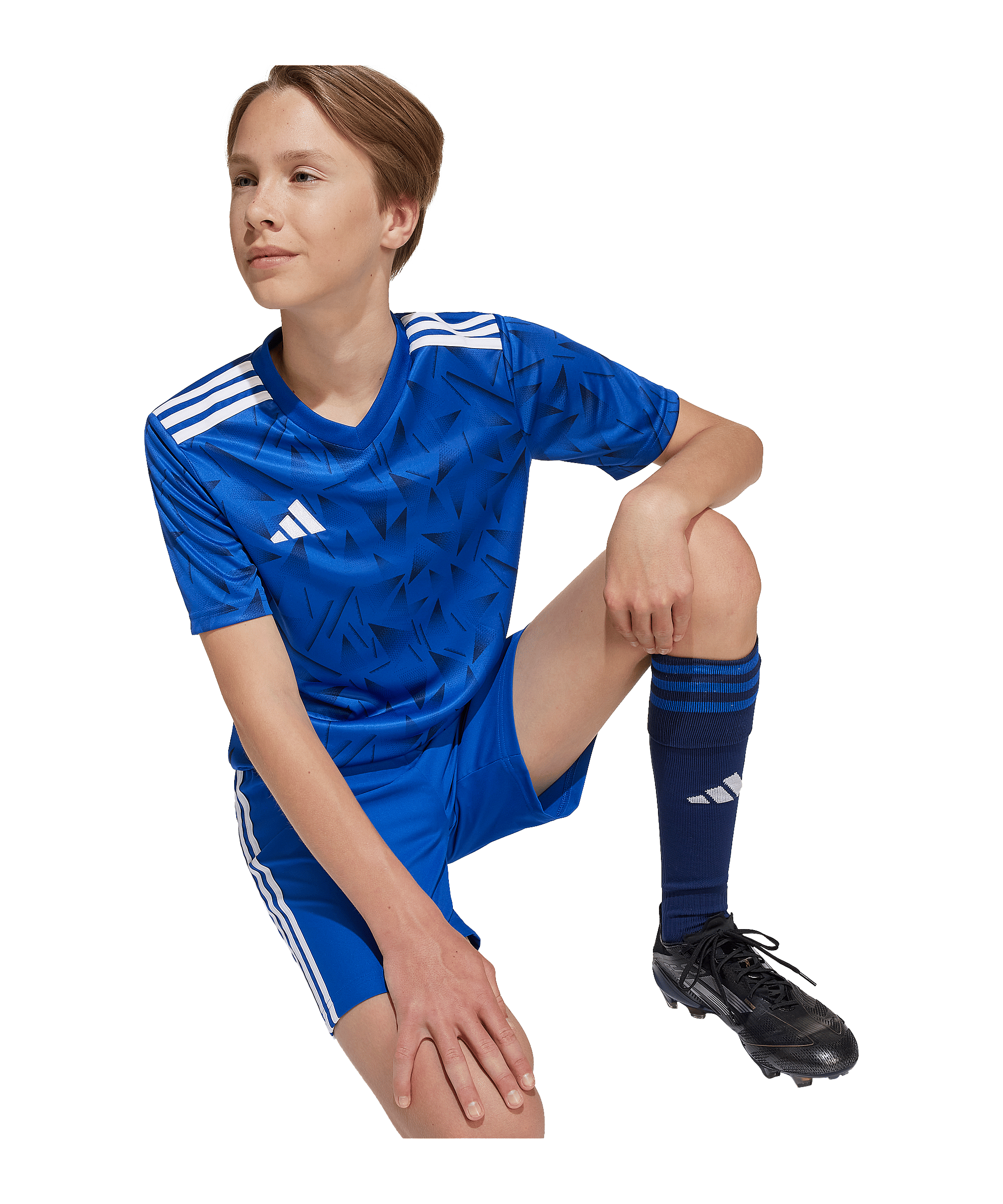 adidas Team Icon 25 Trikot Kids Blau - blau