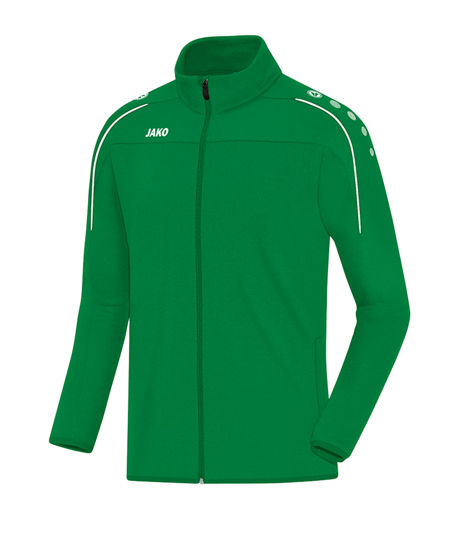 JAKO Classico Freizeitjacke Kids Grün F06 - gruen