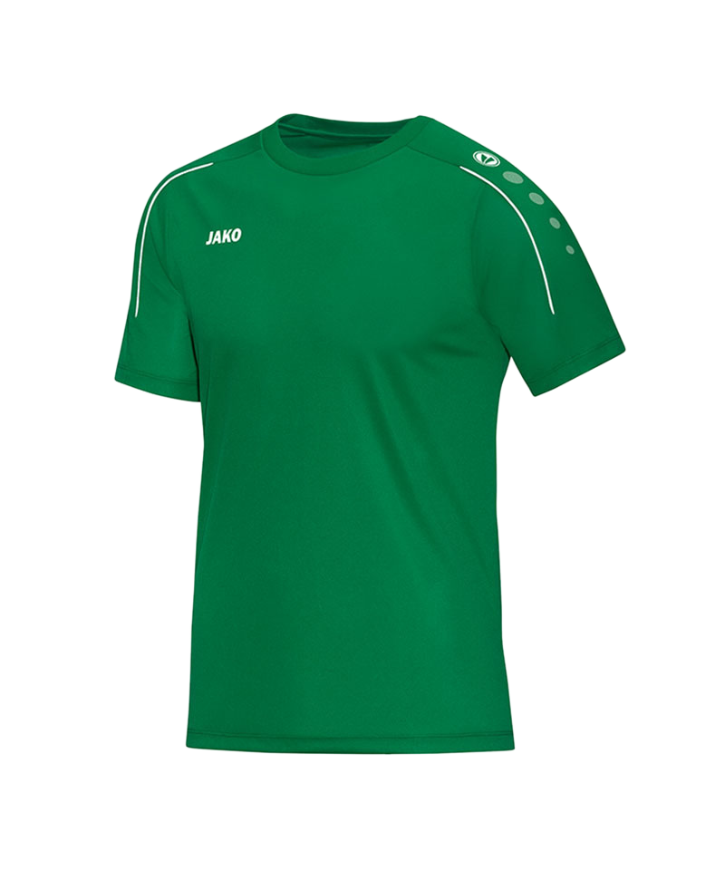 JAKO Classico T-Shirt Grün Weiss F06 - gruen