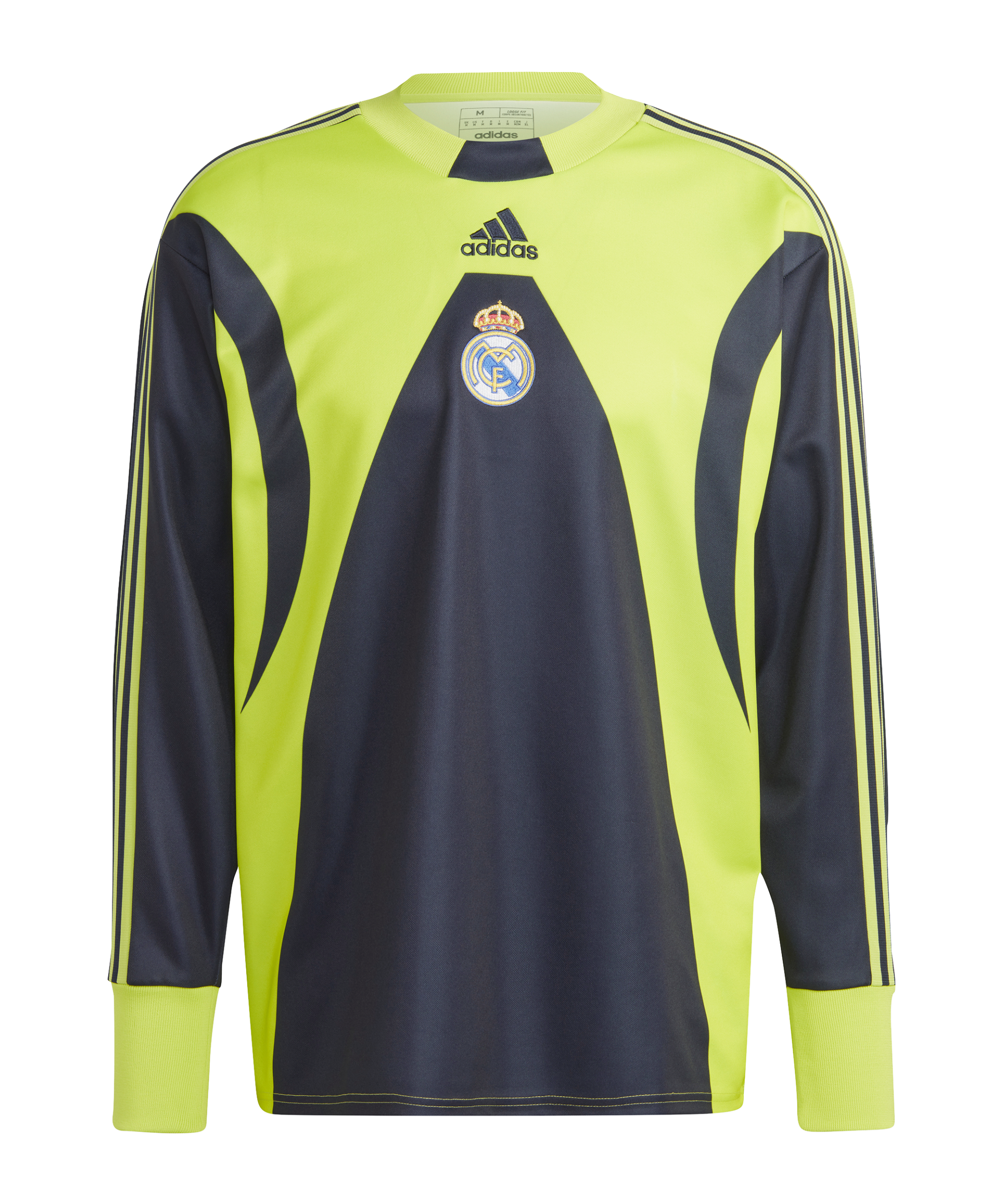 adidas Real Madrid Icon Torwarttrikot Blau - blau