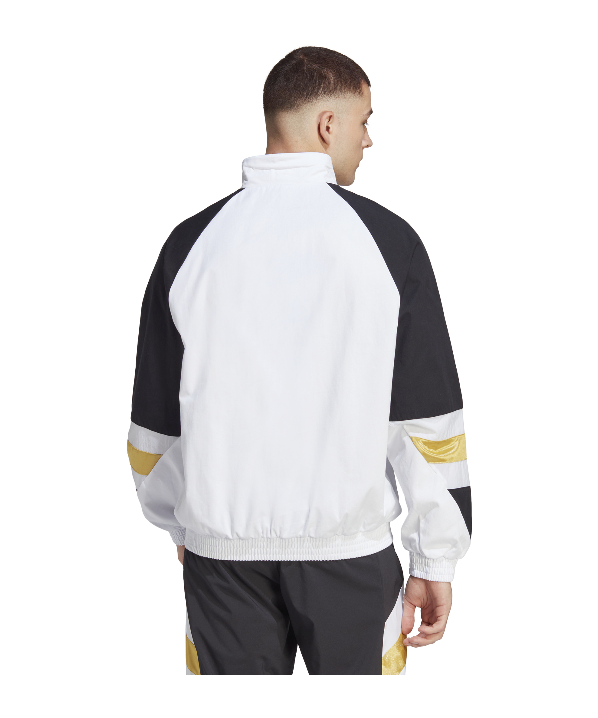 adidas Juventus Turin Icon Tracktop Jacke Weiss - weiss
