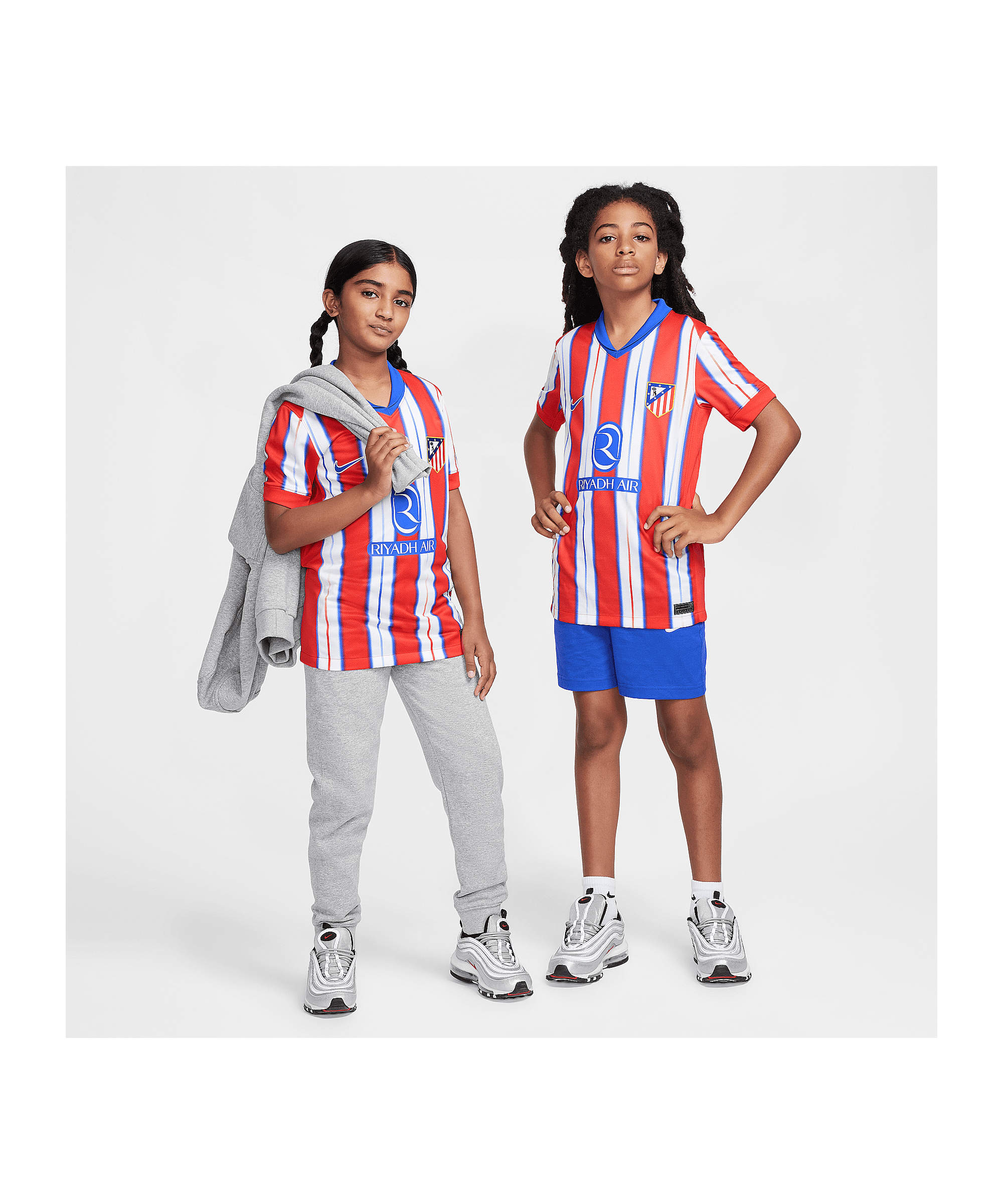 Nike Atletico Madrid Trikot Home 2024/2025 Kids Blau F406 - blau