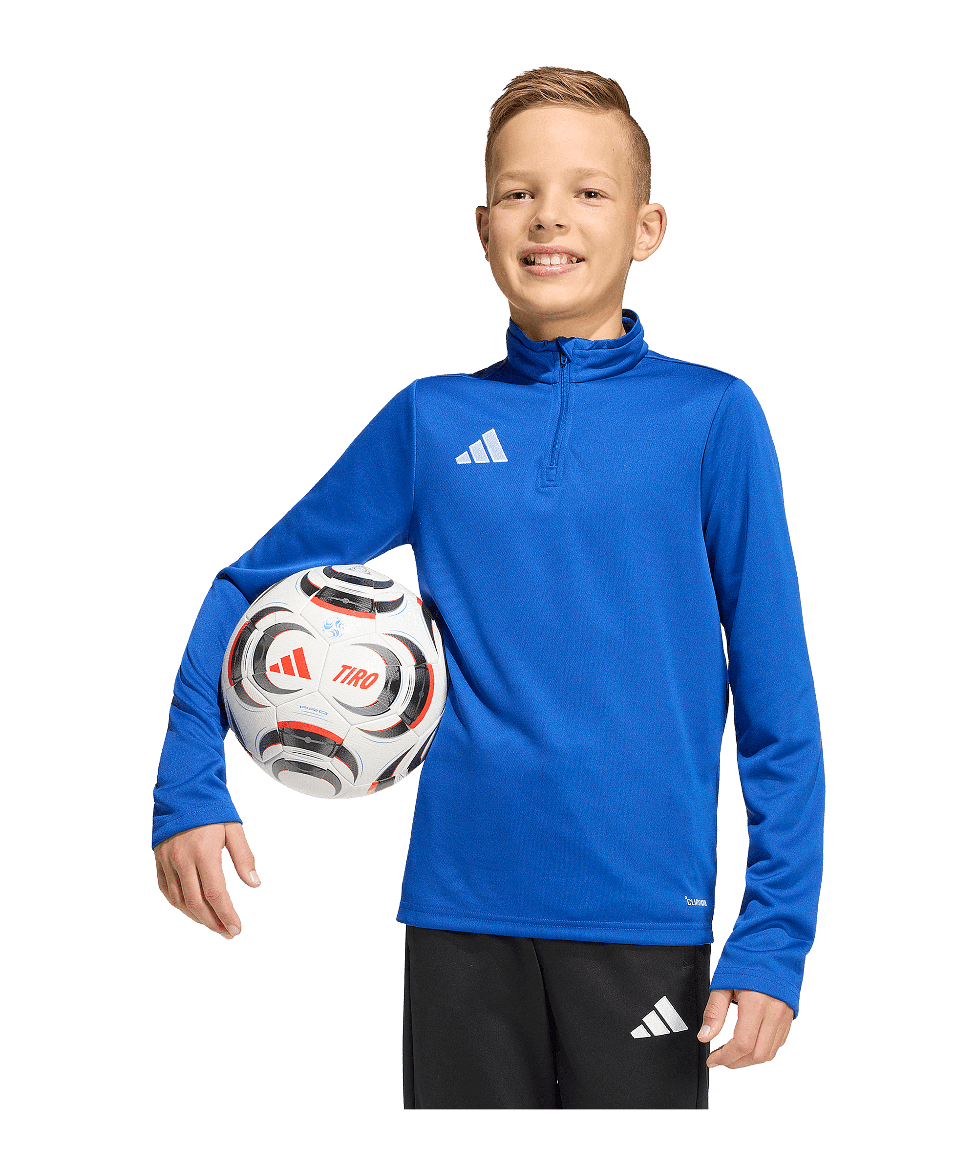 adidas Entrada 26 Training Sweatshirt Enfants Bleu - bleu