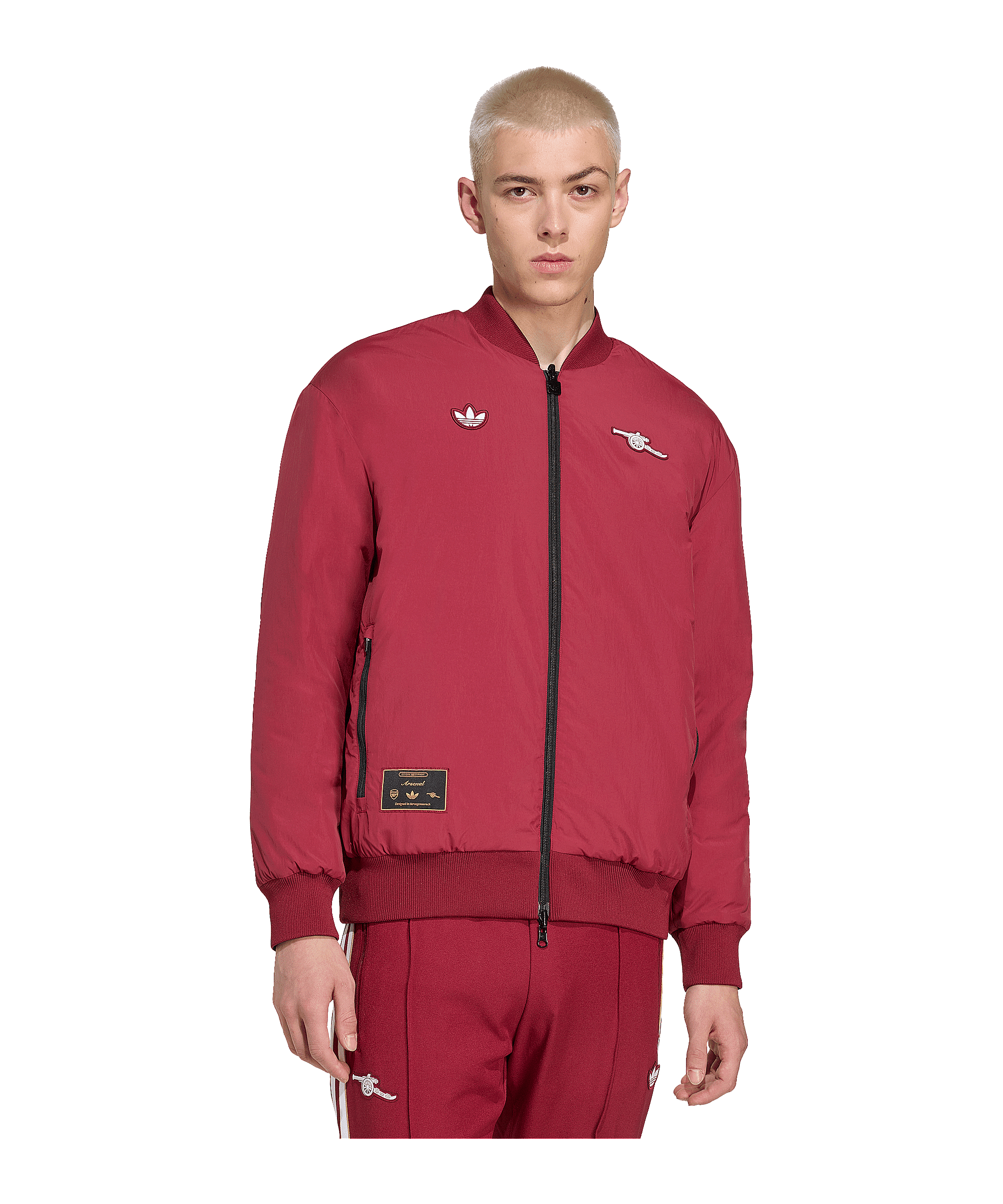 adidas FC Arsenal London Icon Jacke Rot - rot