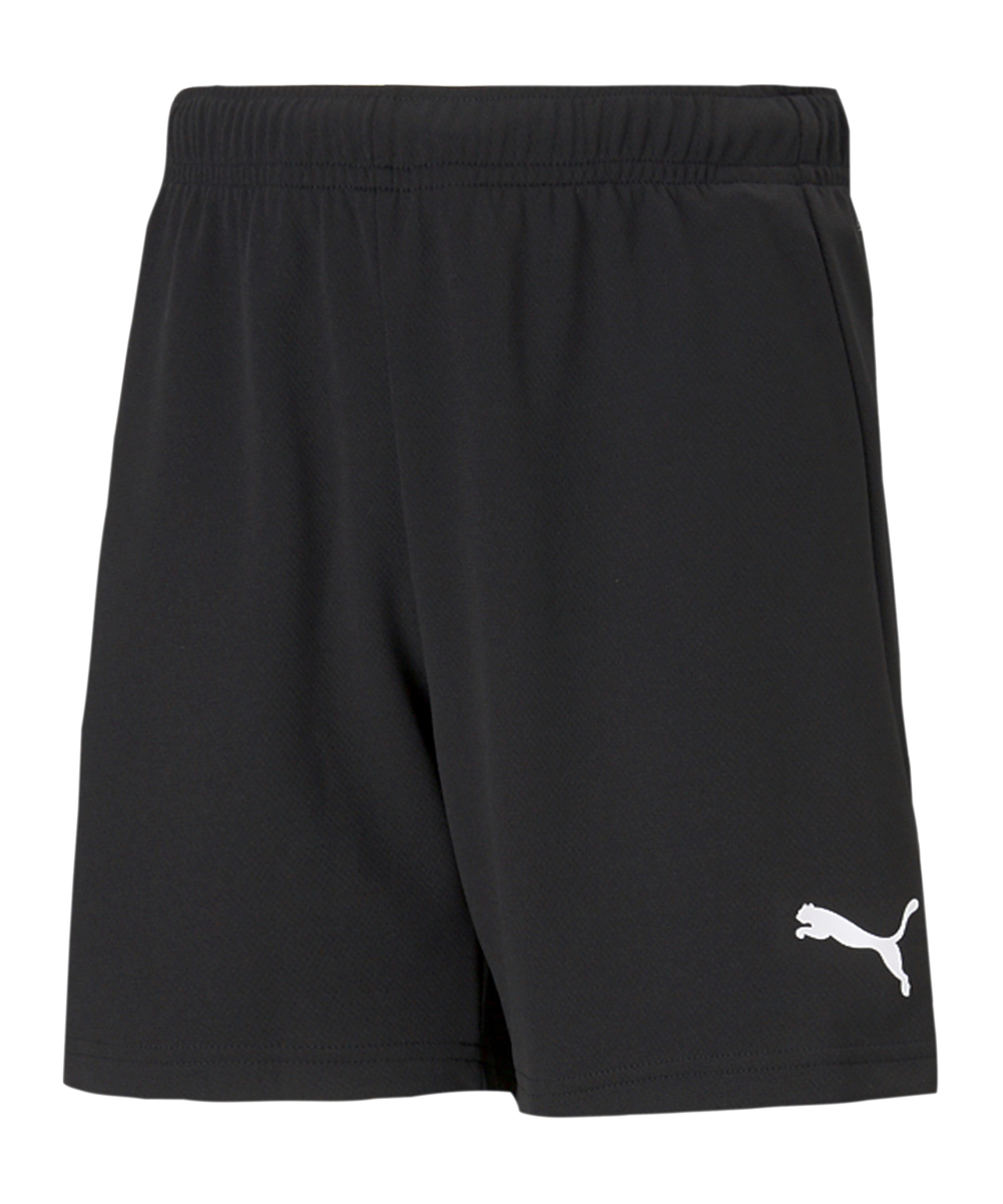 PUMA teamRISE Short Kids Schwarz Weiss F04 - schwarz