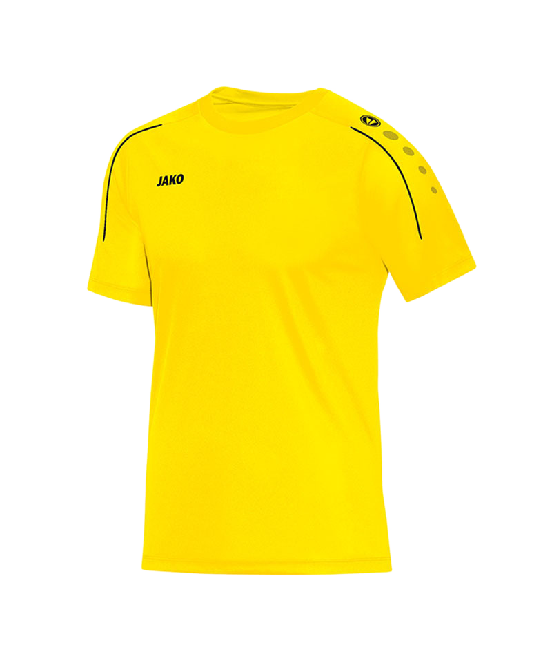 JAKO Classico T-Shirt Gelb Schwarz F03 - gelb