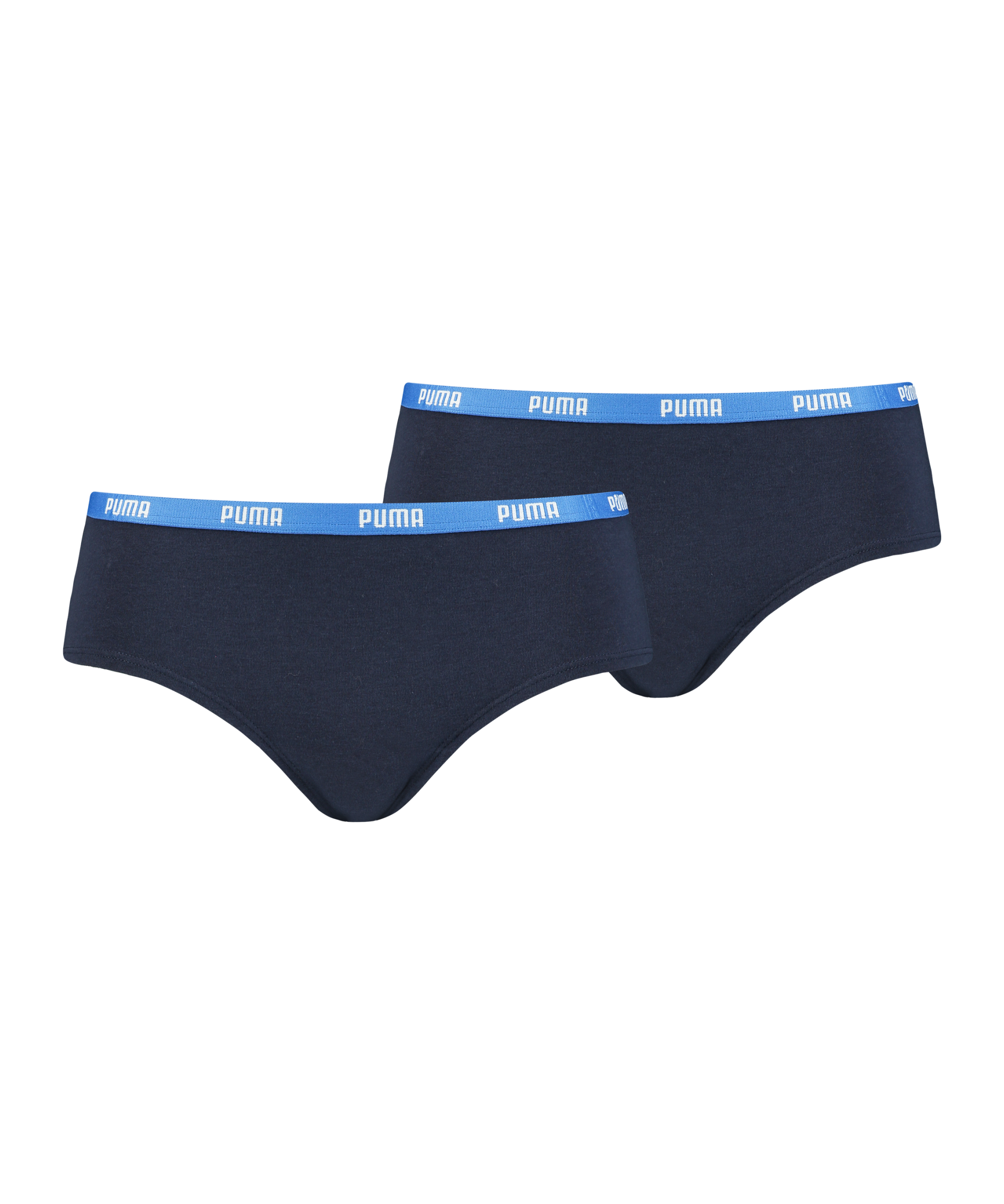 PUMA Iconic Hipster 2er Pack Damen Blau F009 - blau