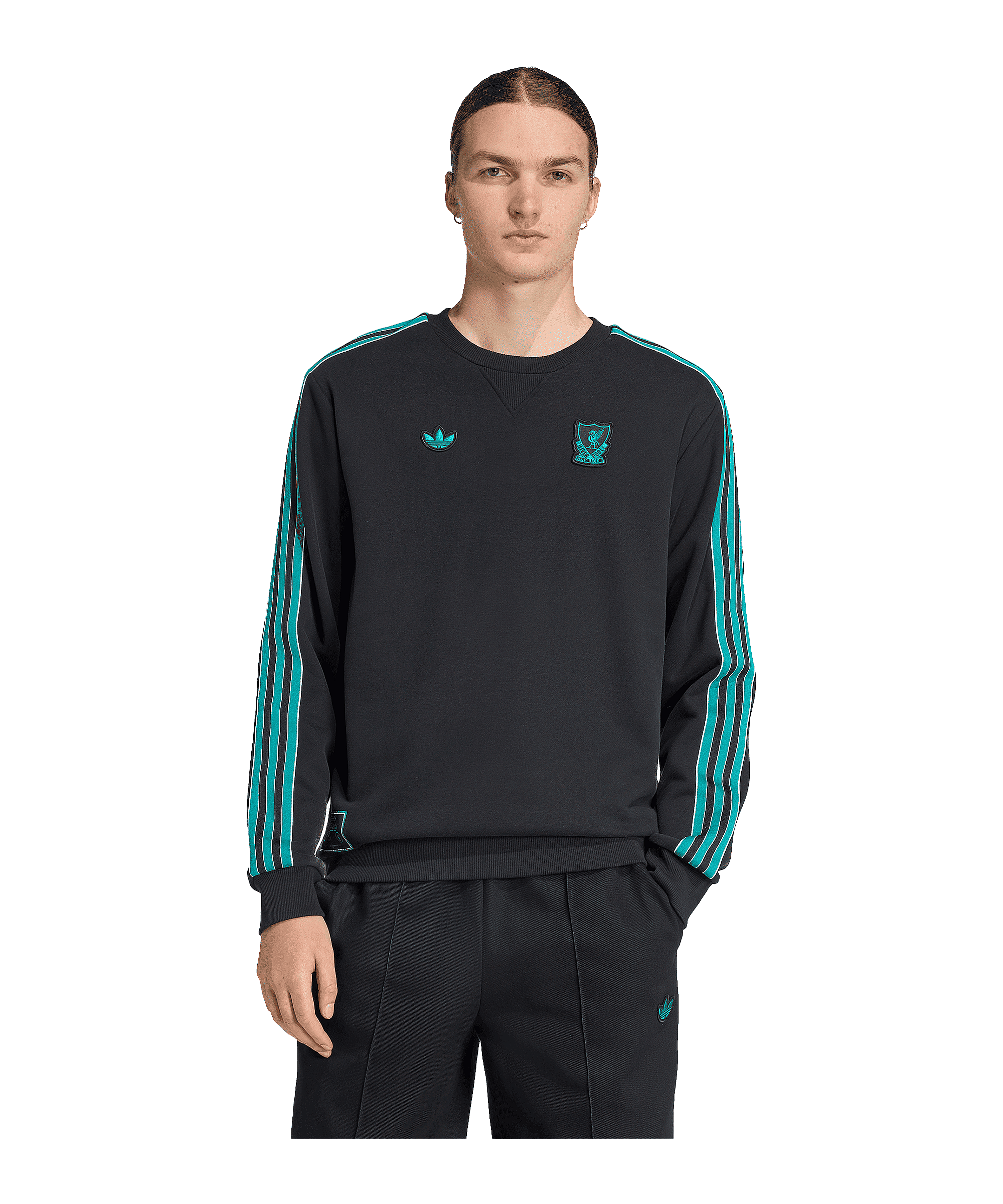 adidas FC Liverpool Icon Sweatshirt Schwarz - schwarz