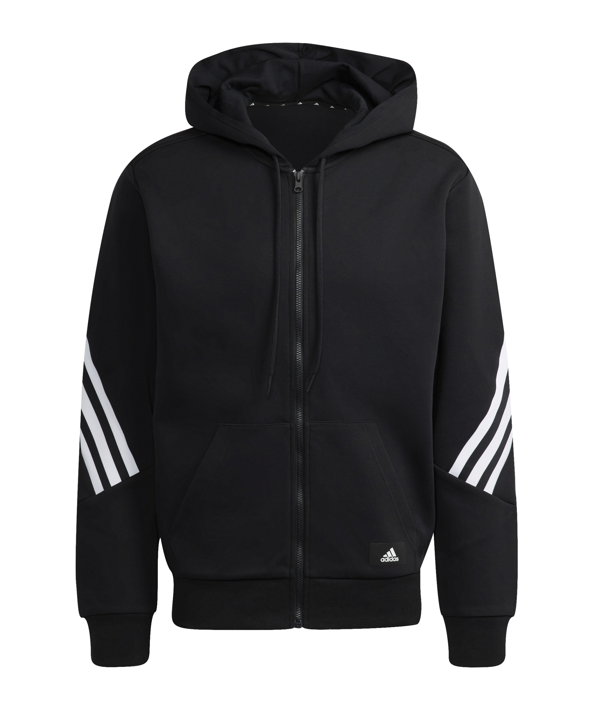 adidas Future Icons Kapuzenjacke Schwarz - schwarz