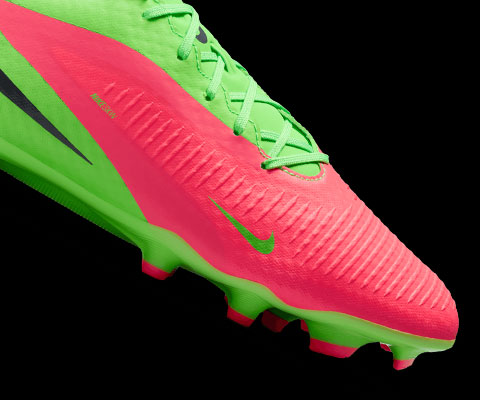 Gros plan sur l'avant-pied avec Nikeskin