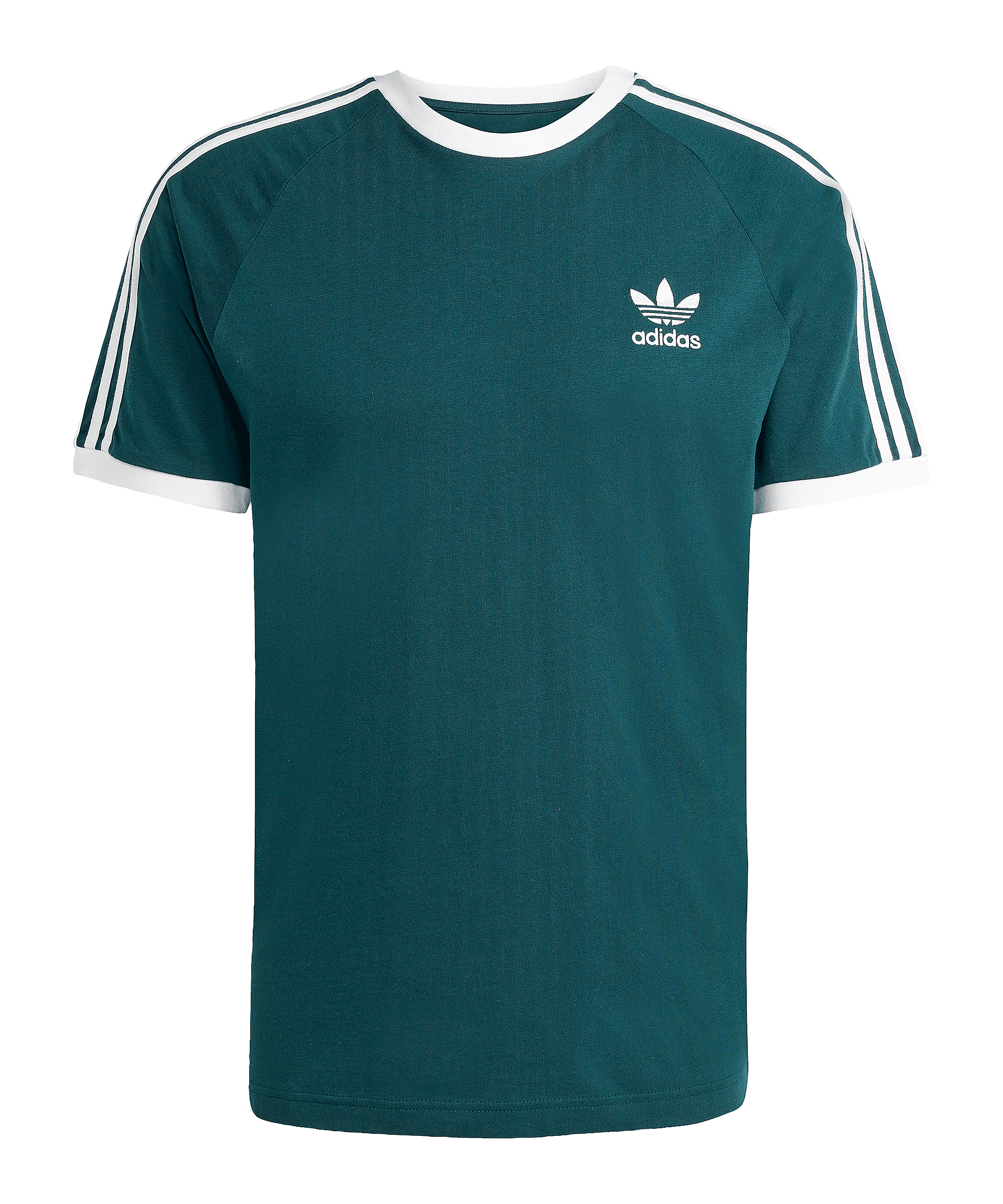 adidas Adicolor Classic 3 Stripes T-Shirt Grün - gruen