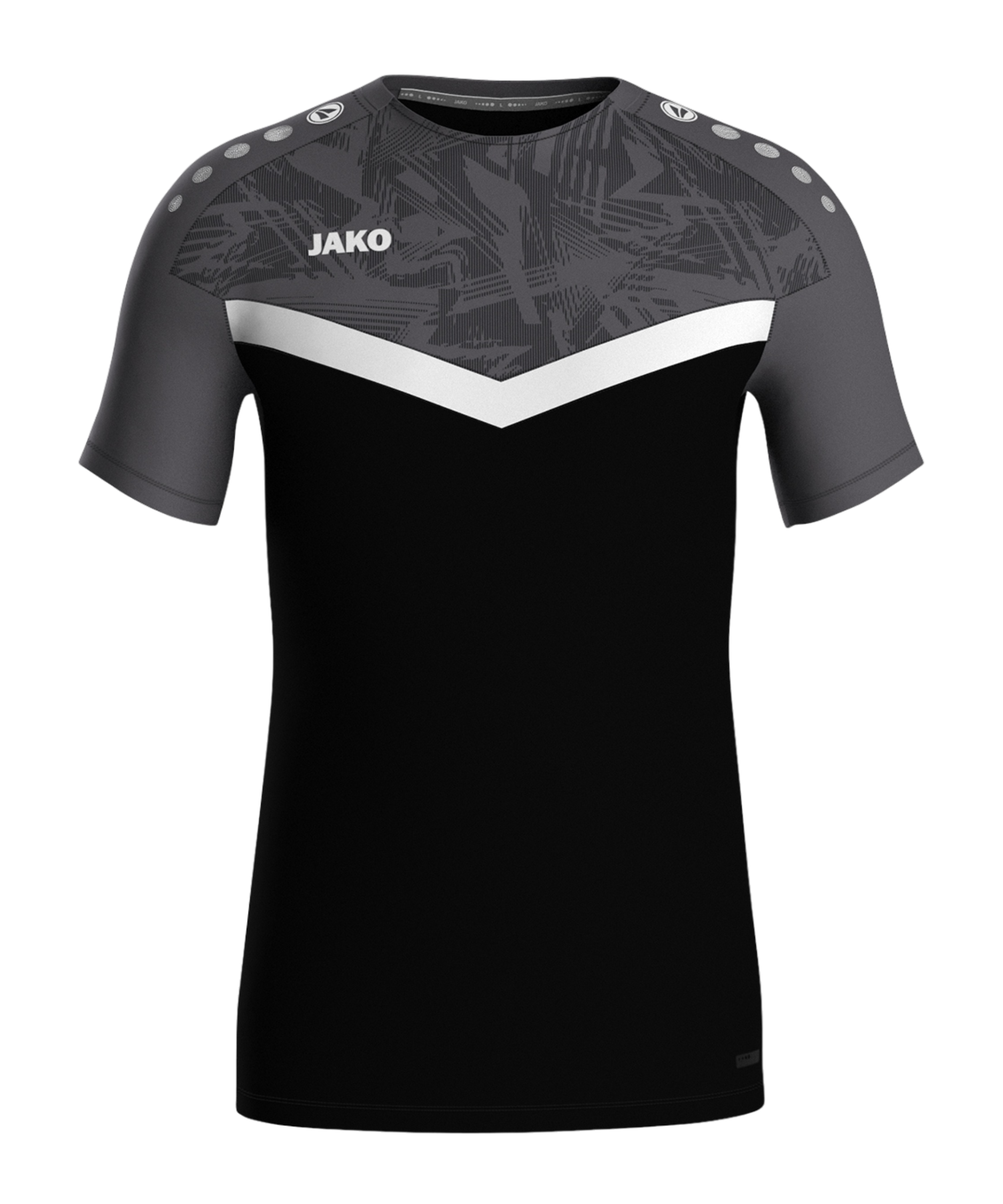 JAKO Iconic T-Shirt Schwarz F801 - schwarz