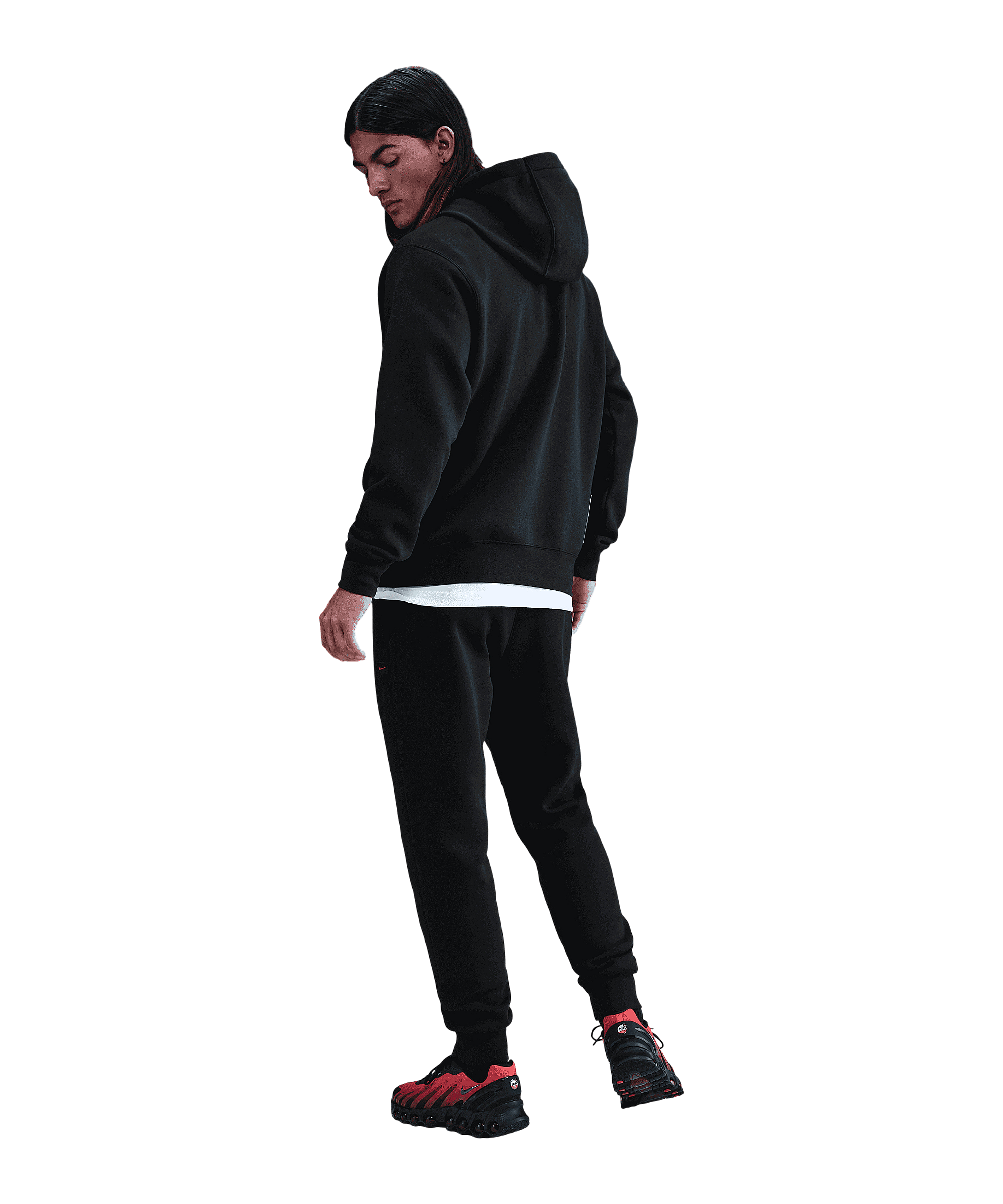 Nike Atletico Madrid NSW Club Jogginghose Schwarz F010 - schwarz