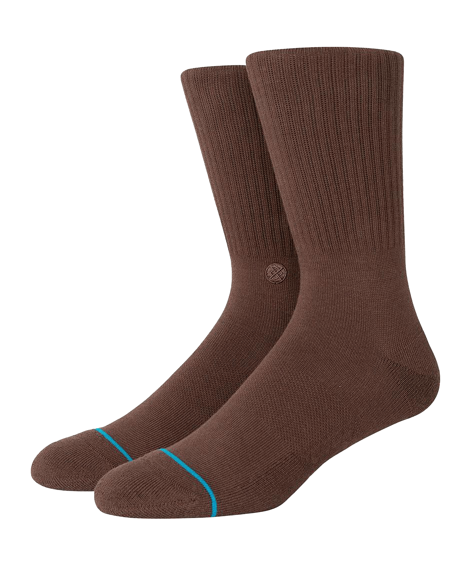 Stance Uncommon Solids Icon Socks Braun - braun