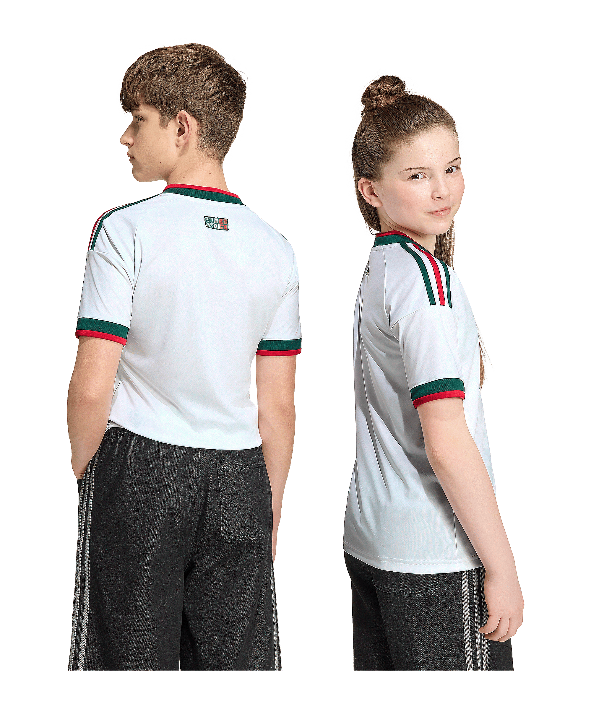 adidas FMF Mexiko Trikot Away WM 2026 Kids Weiß - weiss